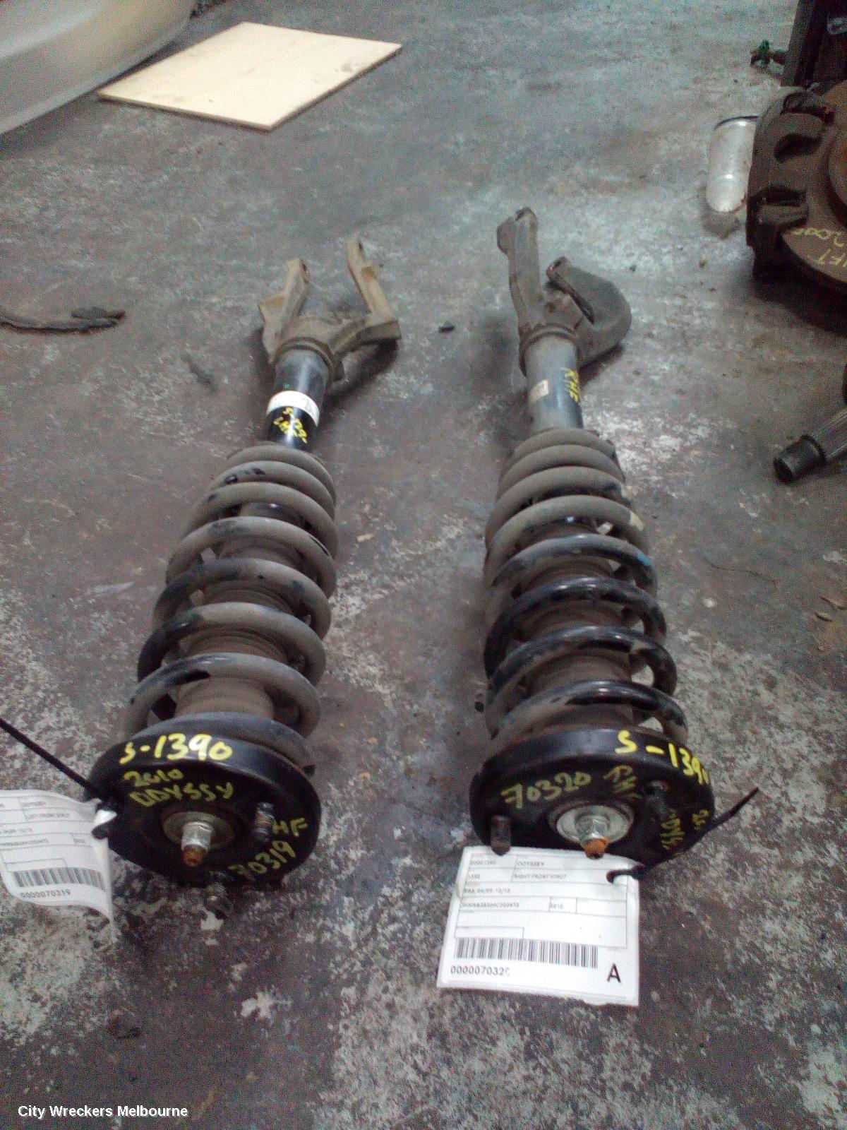 HONDA ODYSSEY LEFT FRONT STRUT, RB3, 04/2009 - 12/2013 - Image 2