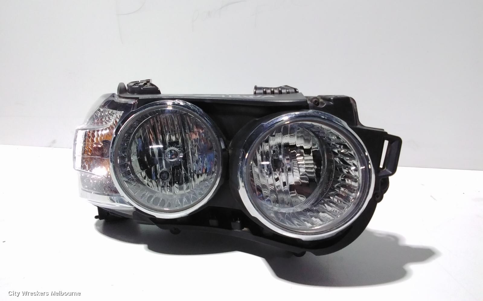 HOLDEN BARINA RIGHT HEADLAMP, TM, W/ CHROME RING TYPE, 08/2011 - 08/2016 - Image 2