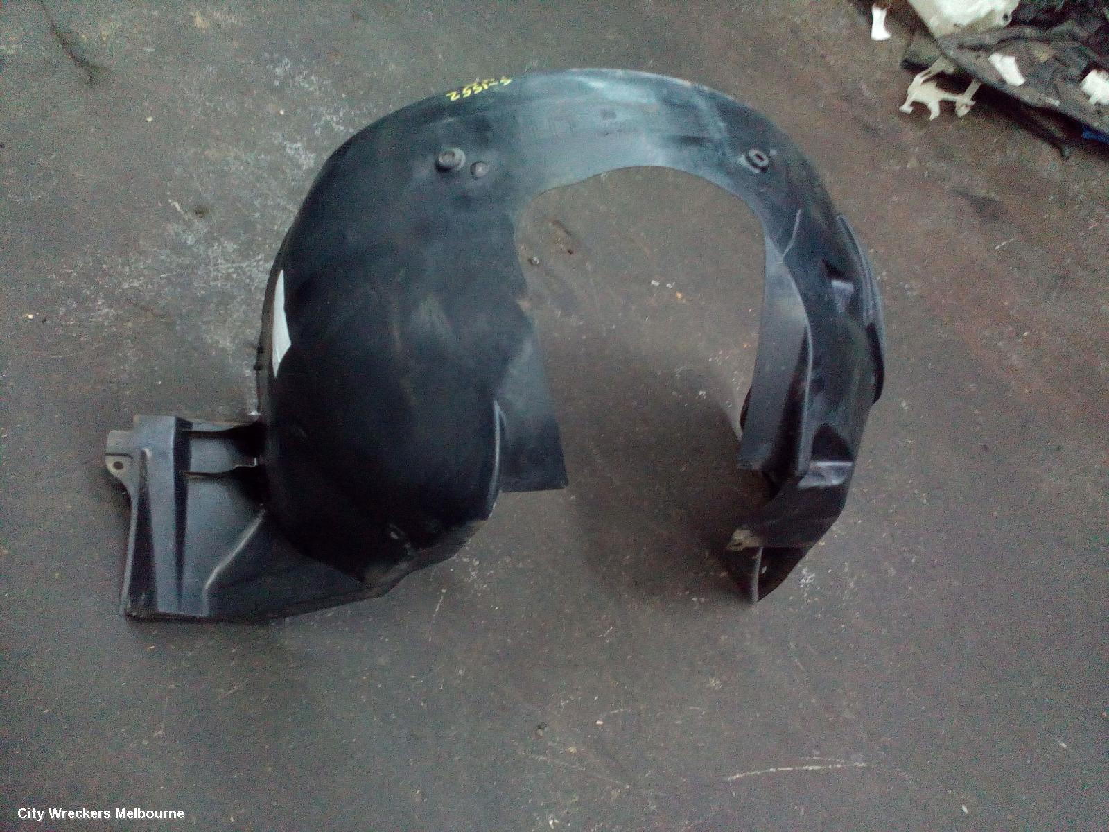 HOLDEN COMMODORE LEFT GUARD LINER, VE, FRONT, 08/2006 - 04/2013 - Image 1