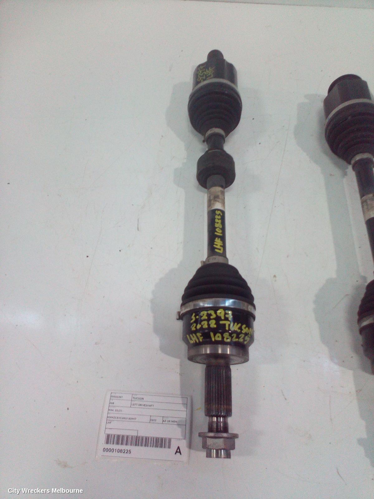 HYUNDAI TUCSON LEFT DRIVESHAFT, NX4, FRONT, 02/2021 ONWARDS - Image 1