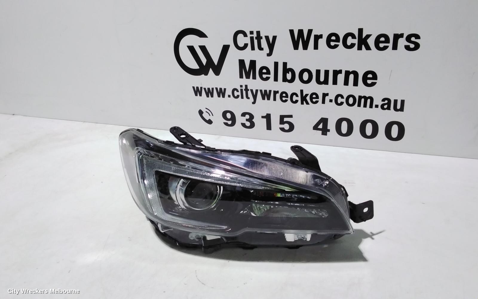 SUBARU WRX RIGHT HEADLAMP, V1, LED TYPE, 06/2017 - 10/2021 - Image 2