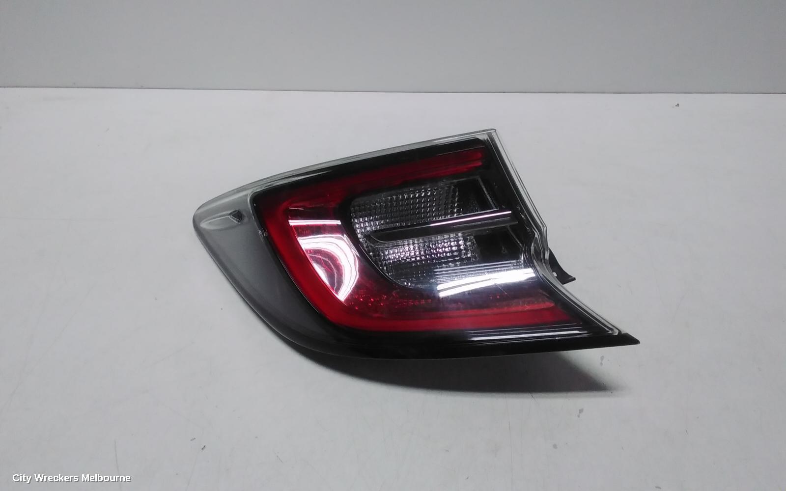 TOYOTA COROLLA LEFT TAILLIGHT, E210, IN BODY, HATCH, 07/2018 - 08/2022 - Image 1