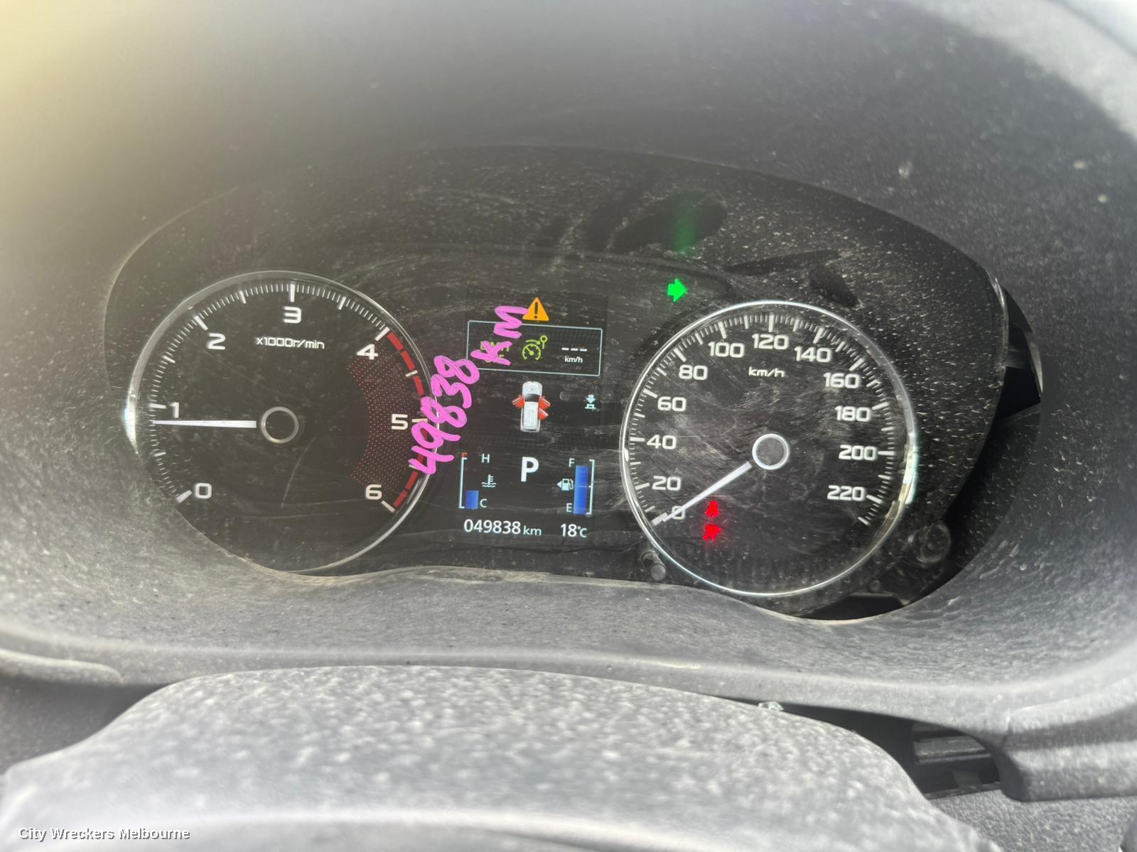 MITSUBISHI PAJERO INSTRUMENT CLUSTER, DIESEL, AUTO T/M, ANALOG TYPE, PAJERO SPORT, QF, 11/2019 ONWARDS - Image 1