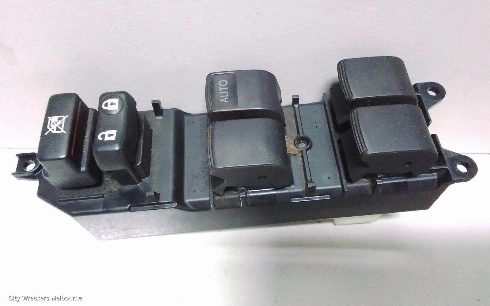 TOYOTA AURION PWR DR WIND SWITCH, RH FRONT (MASTER SWITCH), GSV40R, 10/2006 - 03/2012 - Image 2