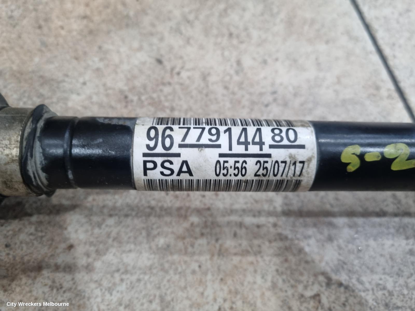 PEUGEOT 308 LEFT DRIVESHAFT, T9, 10/2014 - 05/2021 - Image 2