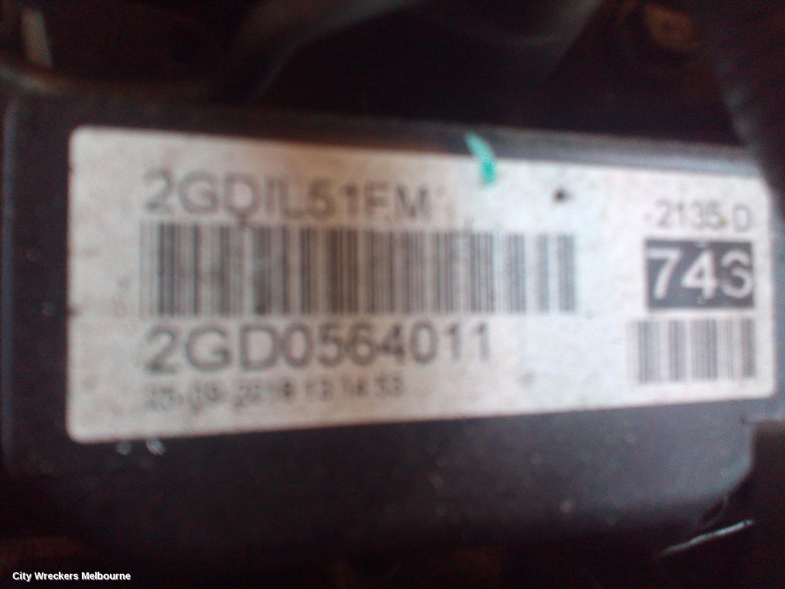 TOYOTA HILUX ENGINE, DIESEL, 2.4, TURBO, 2GD-FTV, 06/2015 - 05/2020 - Image 2