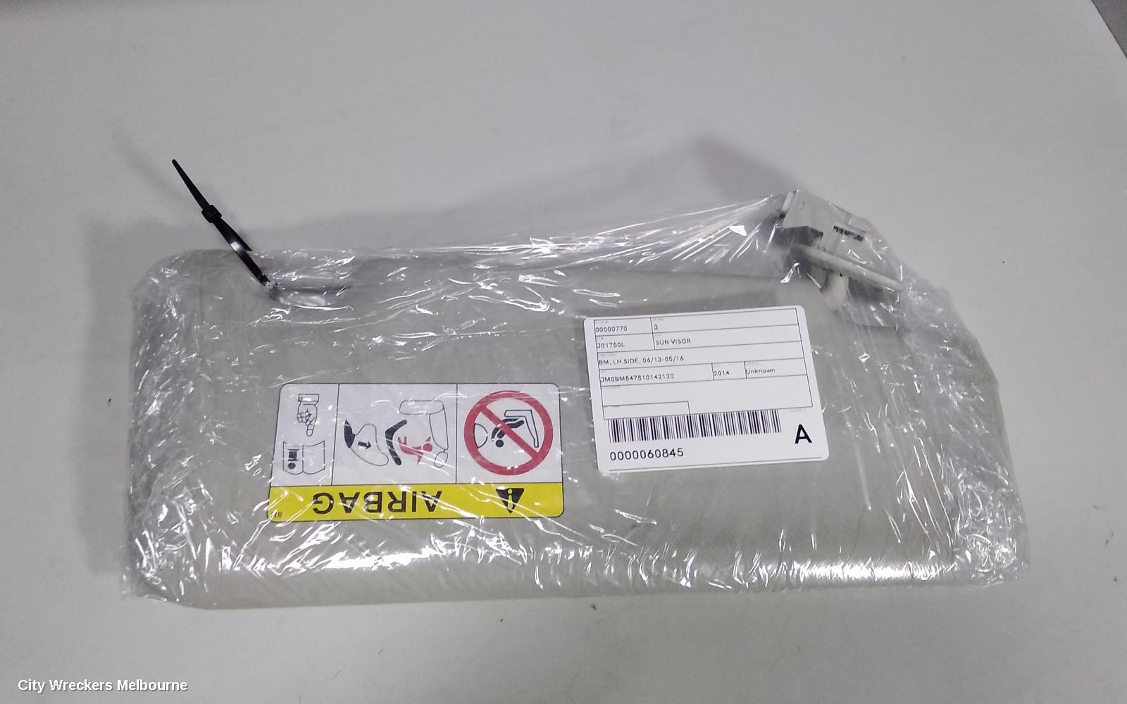 MAZDA 3 SUNVISOR, BM, LH SIDE, 06/2013 - 05/2016 - Image 3