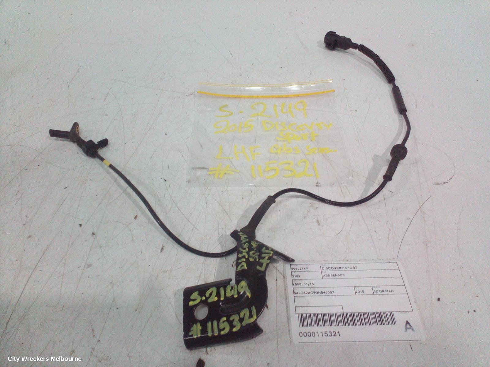 LAND ROVER DISCOVERY SPORT ABS SENSOR, L550, 01/2015 ONWARDS - Image 1