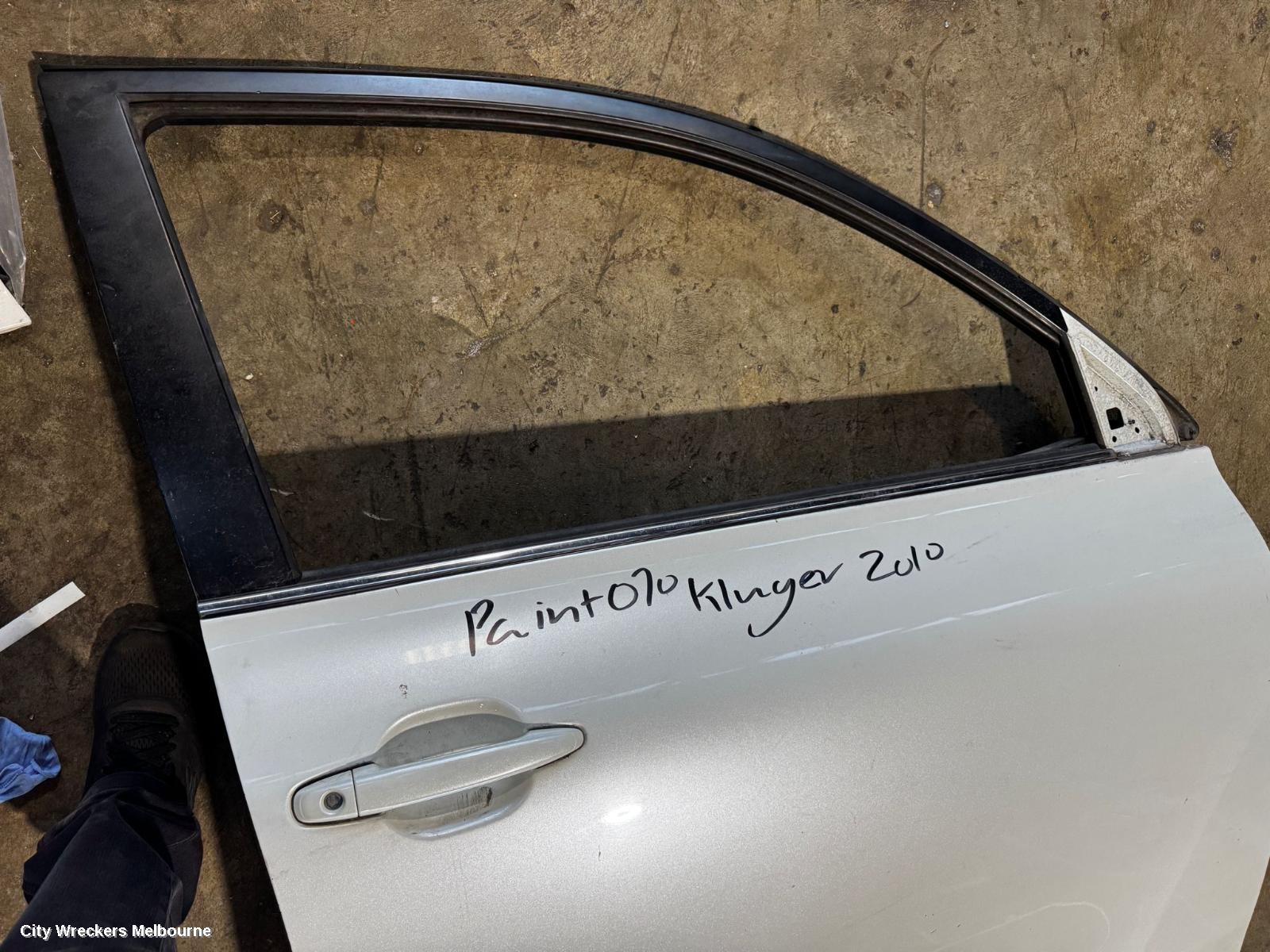 TOYOTA KLUGER RIGHT FRONT DOOR, GSU40-GSU45, 08/2007 - 02/2014 - Image 3