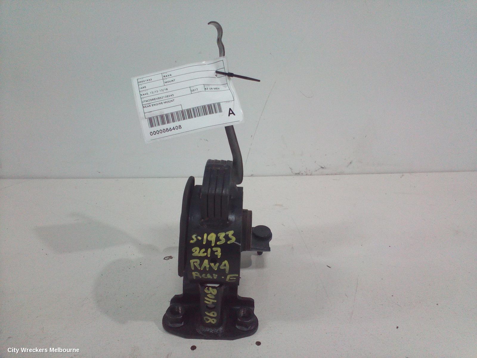 TOYOTA RAV4 MOUNT, XA40, 12/2012 - 12/2018 - Image 1