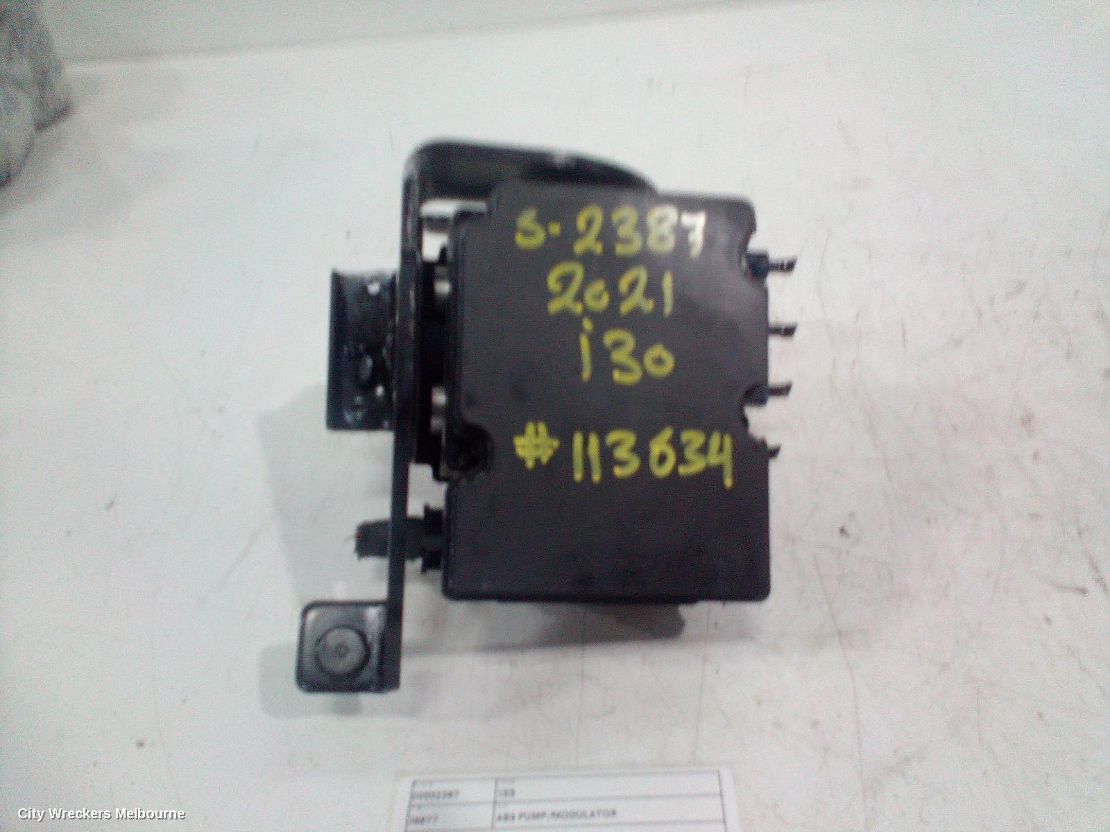 HYUNDAI I30 ABS PUMP/MODULATOR, P/N, 58900G3AC0, PD, 03/2017 ONWARDS - Image 1