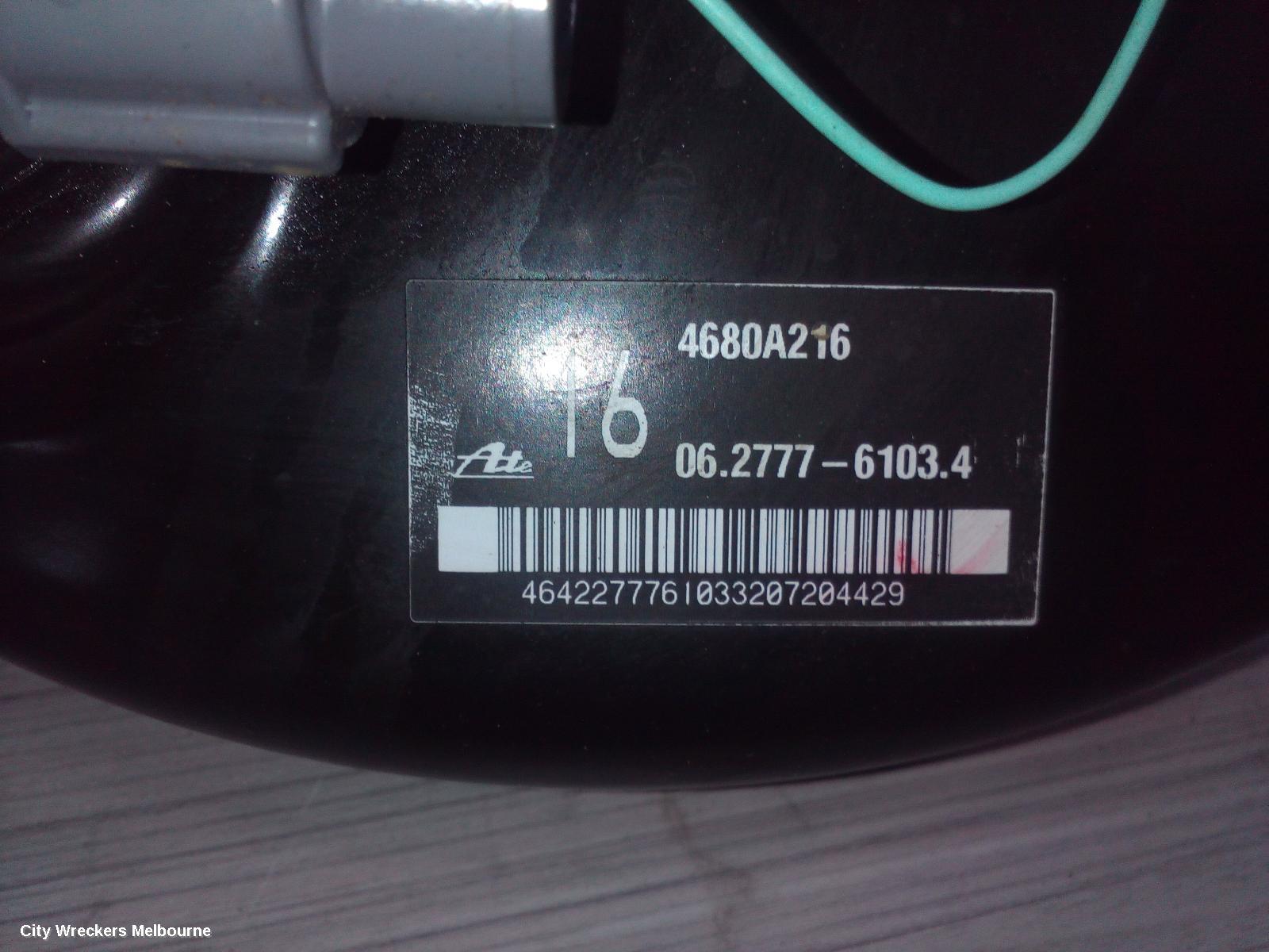 MITSUBISHI ECLIPSE CROSS BRAKE BOOSTER, YA-YB, PETROL, 1.5, 4B40, TURBO, 11/2017 ONWARDS - Image 1