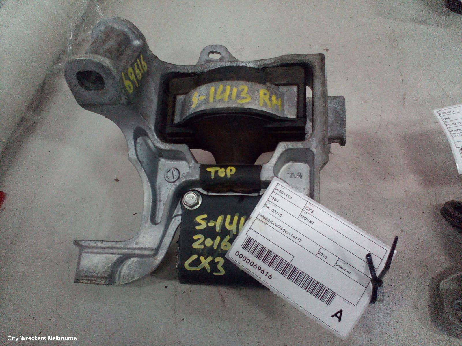 MAZDA CX3 MOUNT, DK, 03/2015 ONWARDS - Image 1