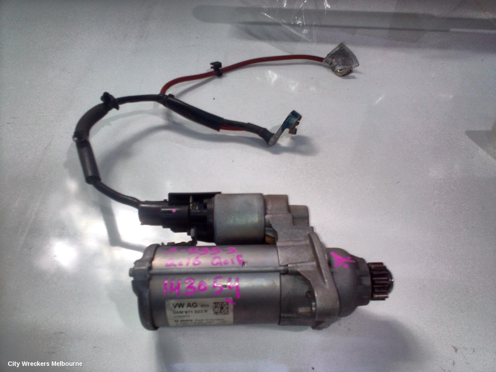 VOLKSWAGEN GOLF STARTER, PETROL, 1.4, AUTO T/M, BOSCH, GEN 7, 11/2012 - 08/2020 - Image 1