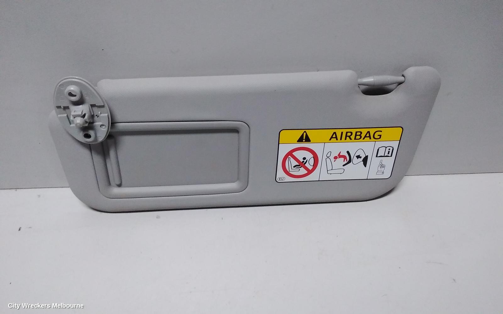 TOYOTA COROLLA SUNVISOR, ZRE182R, LH SIDE, 10/2012 - 06/2018 - Image 2