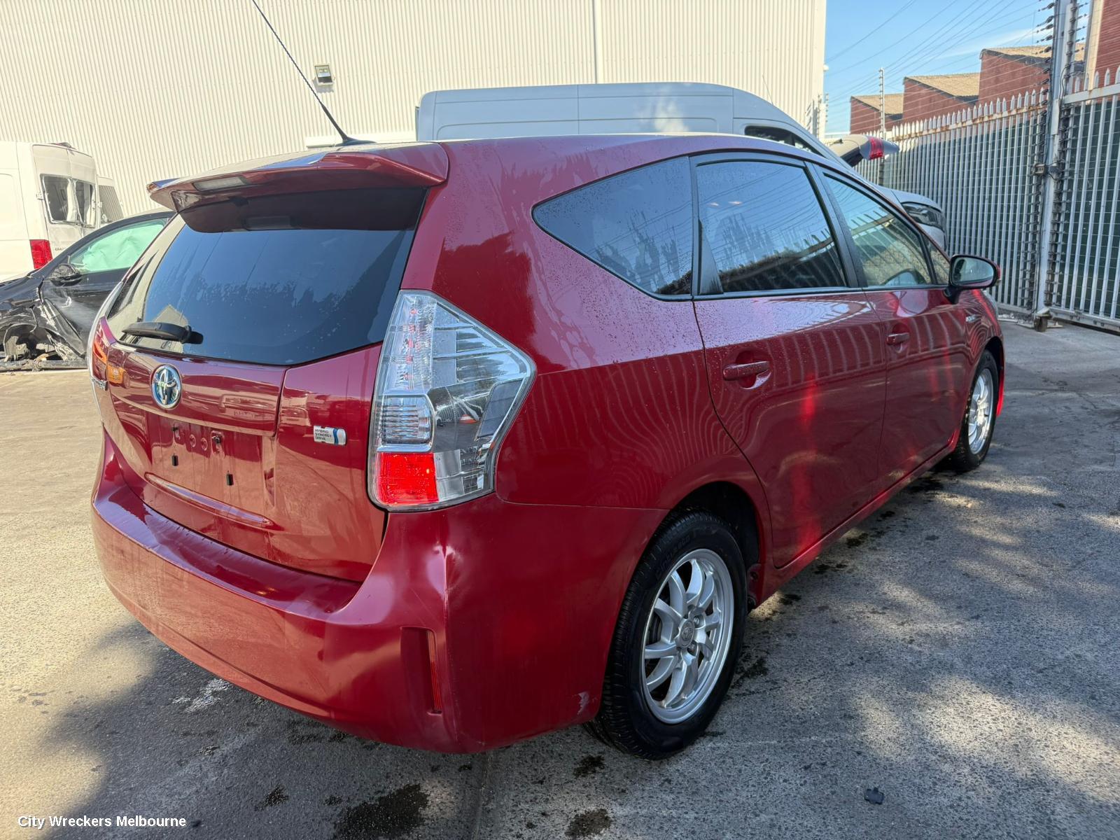 TOYOTA PRIUS SEAL, TAILGATE SEAL RUBBER ON THE BODY, ZVW40R, PRIUS V, 05/2012 - 11/2022 - Image 3