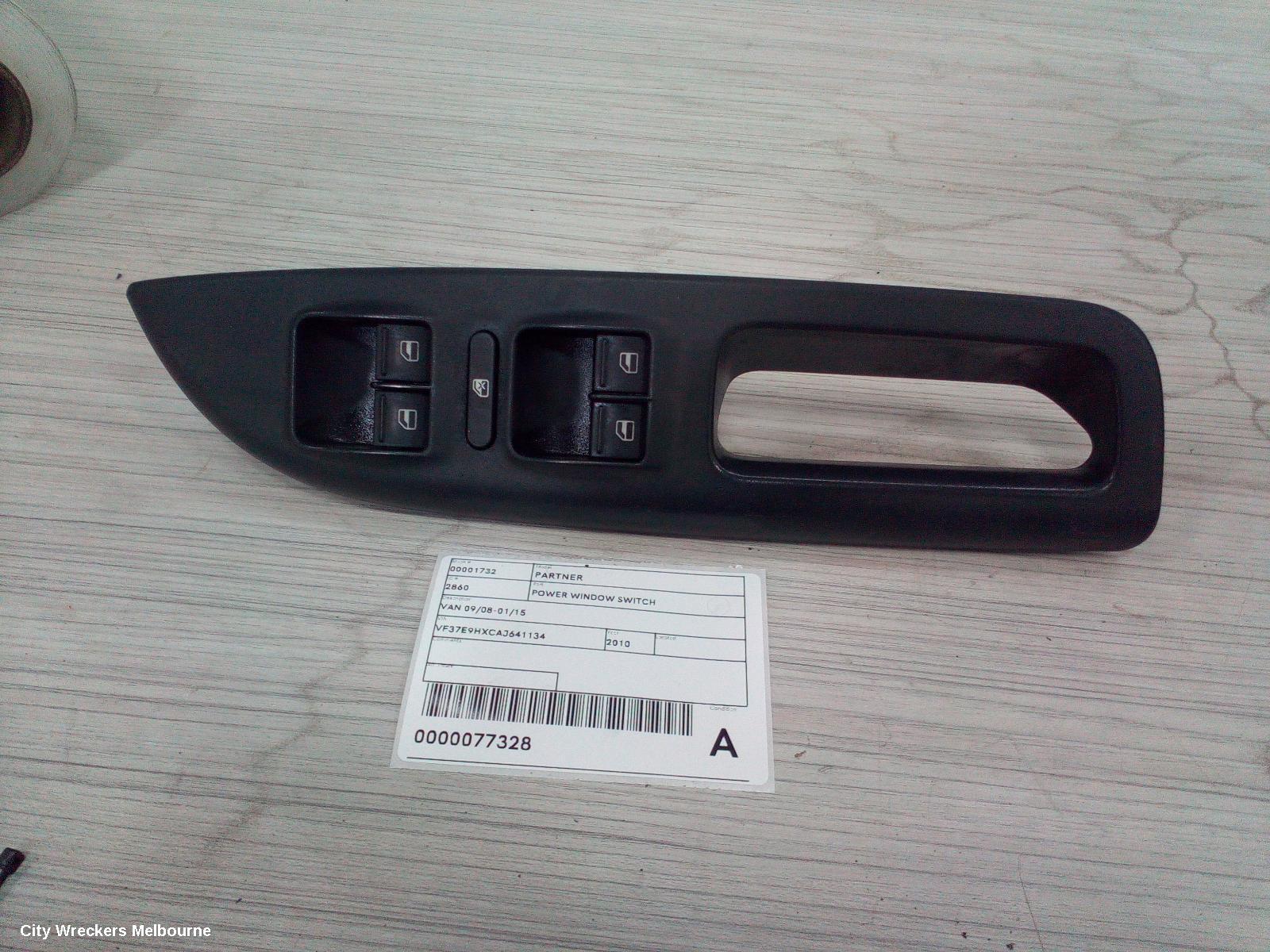 SKODA OCTAVIA PWR DR WIND SWITCH, RH FRONT (MASTER SWITCH), 1Z, 05/2009 - 10/2013 - Image 2