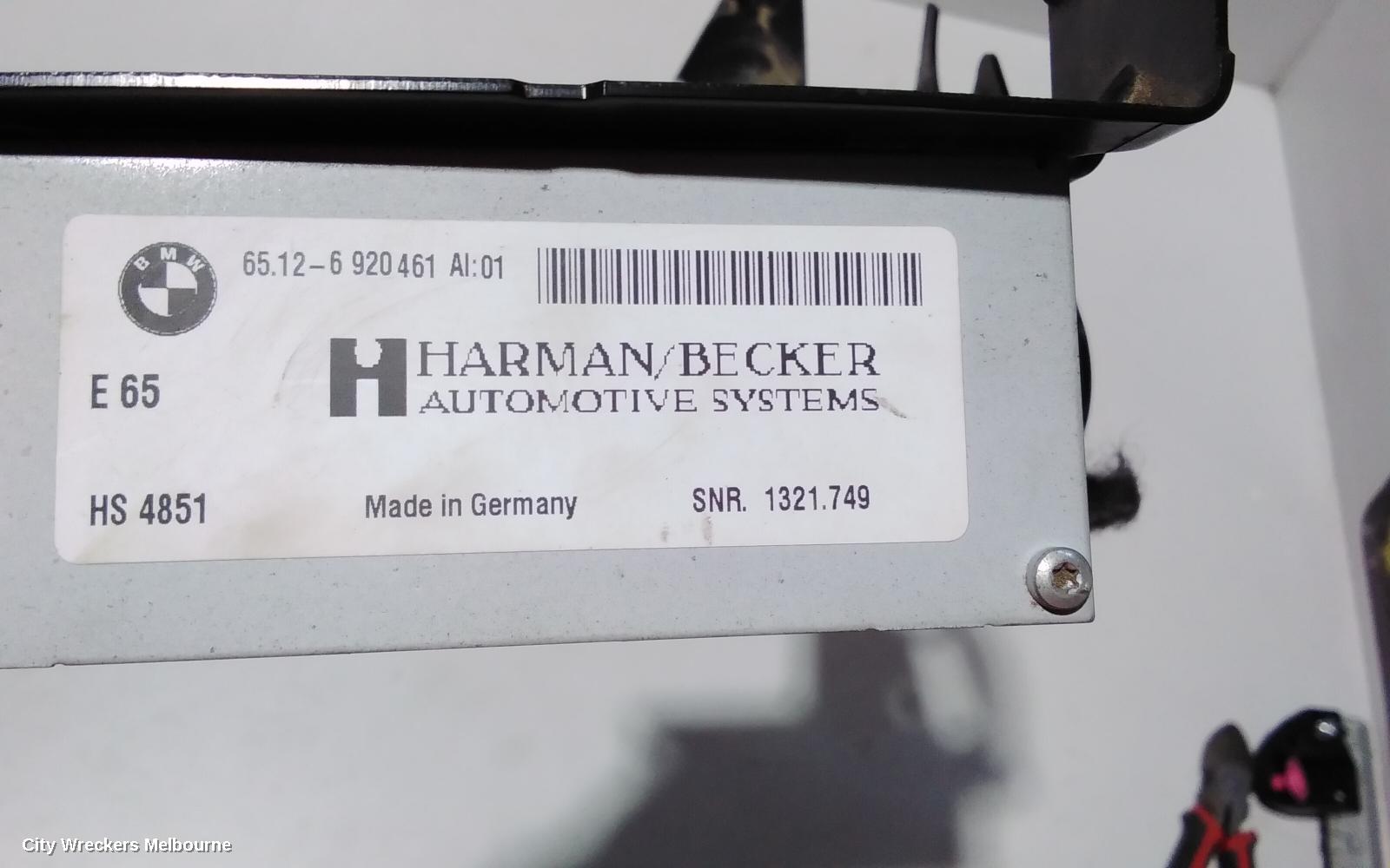 BMW 5 SERIES RADIO/CD/DVD/SAT/TV, AMPLIFIER, STEREO/HIFI (HARMAN BECKER), E60/E61, 10/2003 - 04/2010 - Image 2