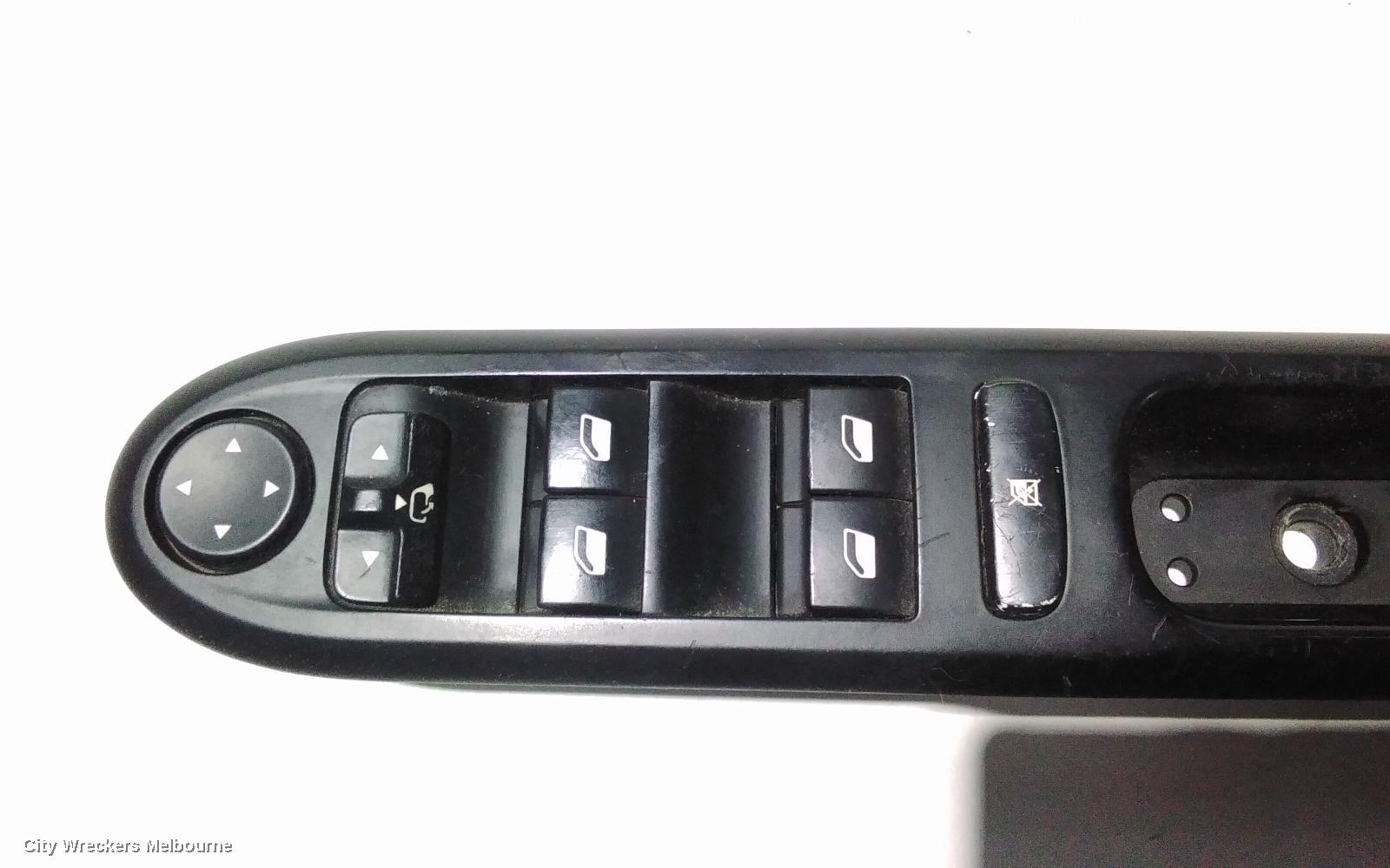 PEUGEOT 407 PWR DR WIND SWITCH, RH FRONT (MASTER SWITCH), SEDAN/WAGON, 09/2004 - 12/2011 - Image 3