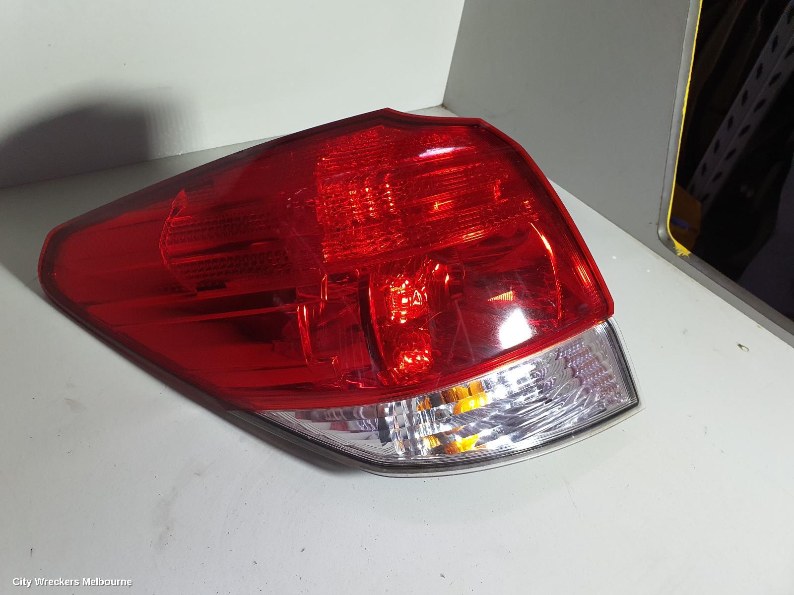 SUBARU OUTBACK LEFT TAILLIGHT, 5TH GEN, IN BODY, 09/2009 - 11/2014 - Image 2