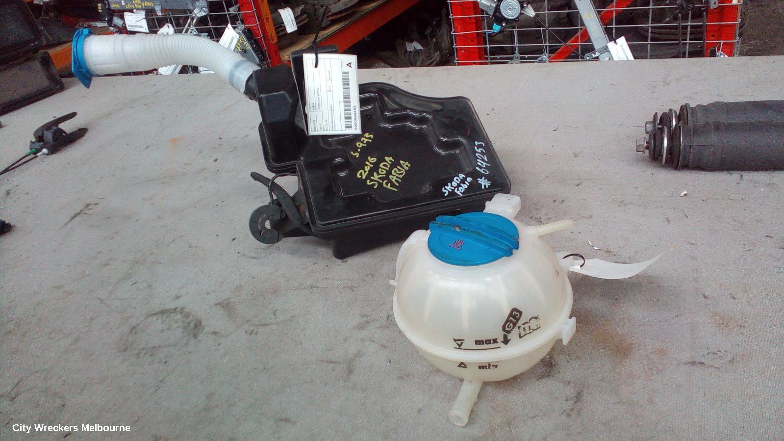 SKODA FABIA OVERFLOW BOTTLE, NJ, 01/2015 - 08/2021 - Image 3