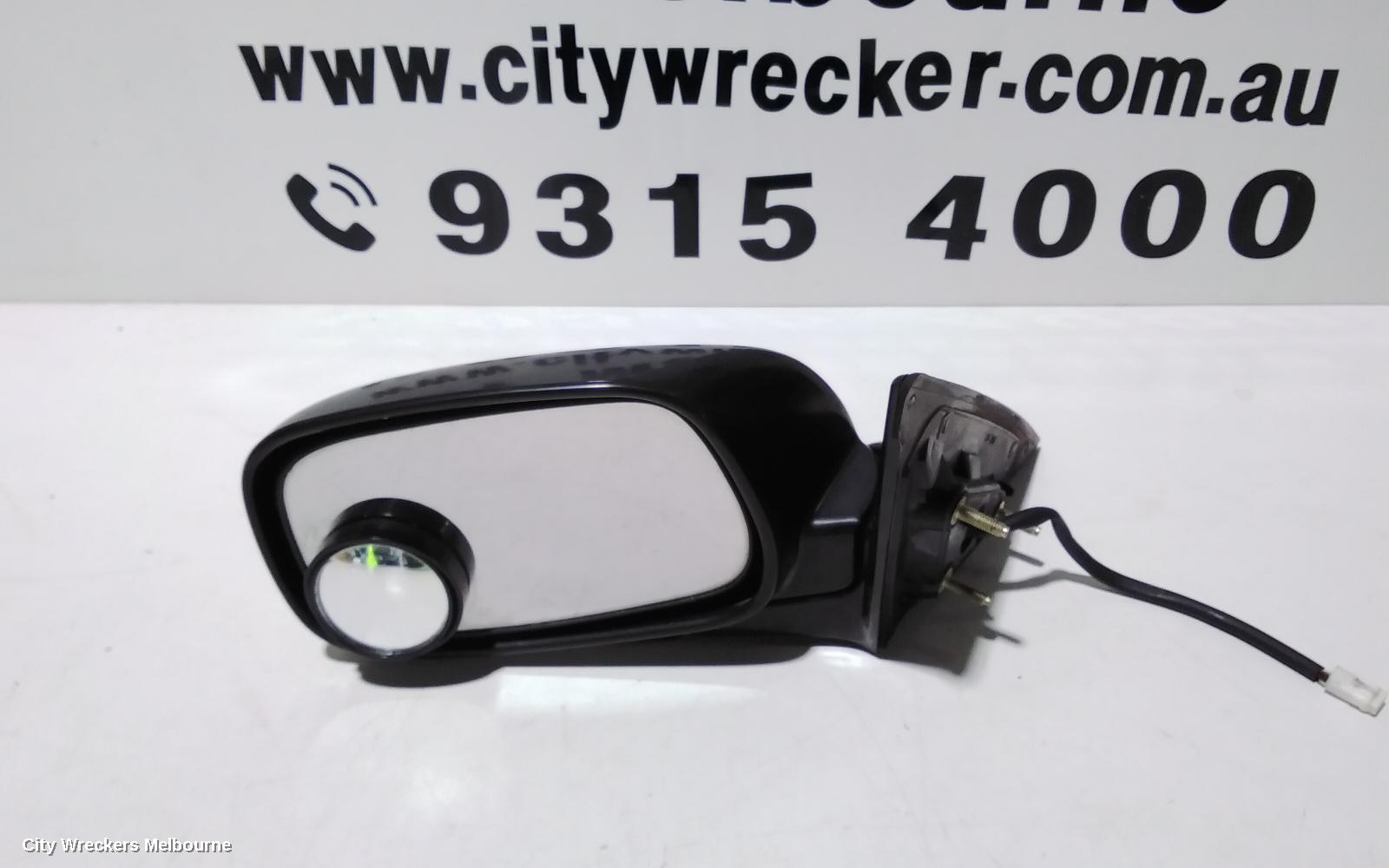 TOYOTA CAMRY LEFT DOOR MIRROR, SK36, BLACK, 08/2002 - 05/2006 - Image 3