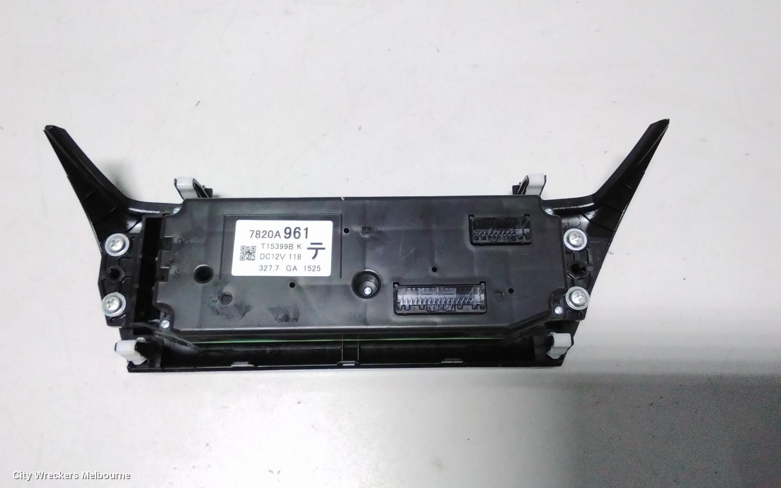 MITSUBISHI ECLIPSE CROSS HEATER/AC CONTROLS, YA, DUAL ZONE CLIMATE CONTROL TYPE, 11/2017 - 09/2020 - Image 3