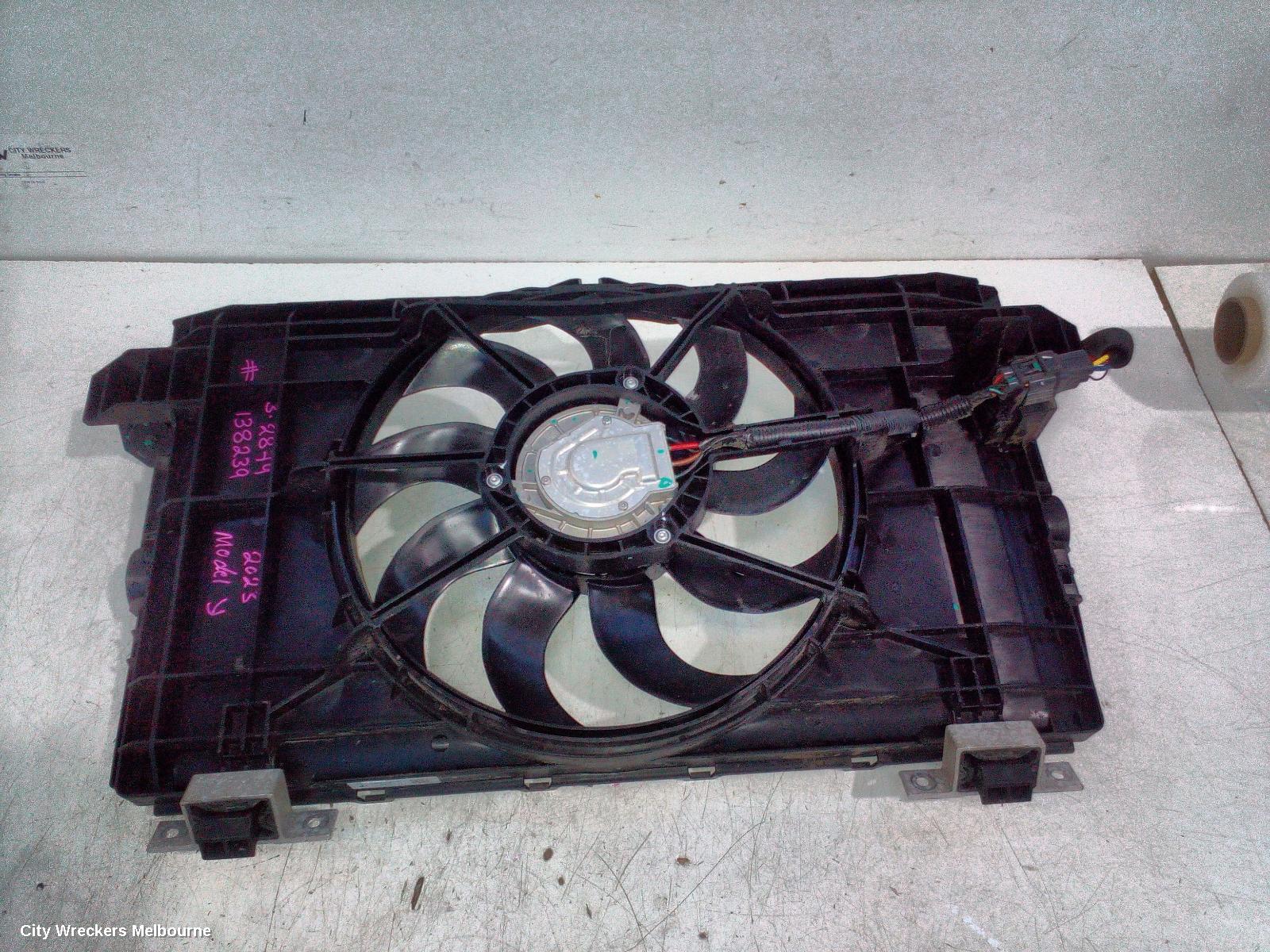 TESLA MODEL Y FAN, 1ST GEN, RADIATOR FAN, 03/2022 ONWARDS - Image 2