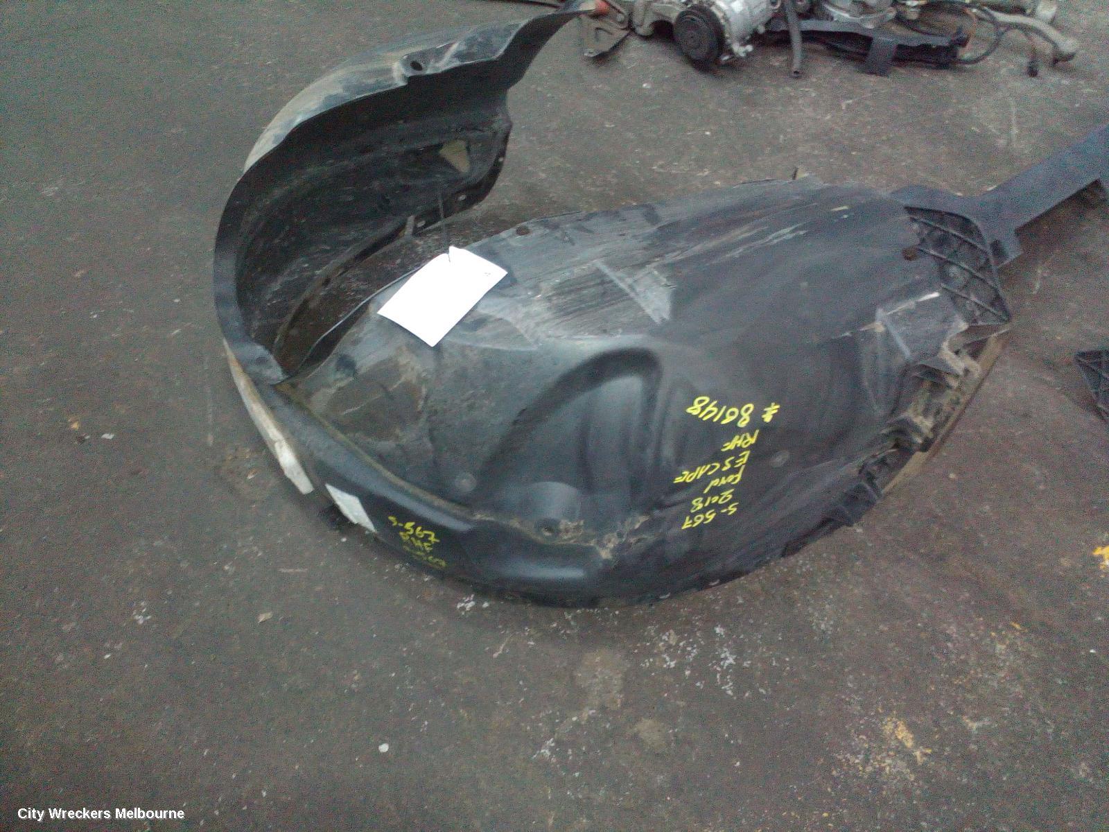 FORD ESCAPE RIGHT GUARD LINER, ZG, 09/2016 - 05/2020 - Image 2