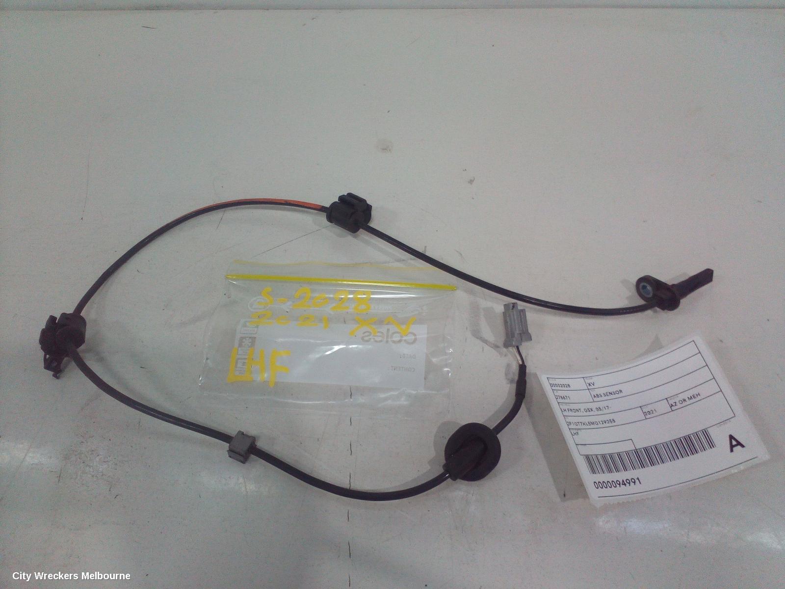SUBARU XV ABS SENSOR, LH FRONT, G5X, 05/2017 ONWARDS - Image 1