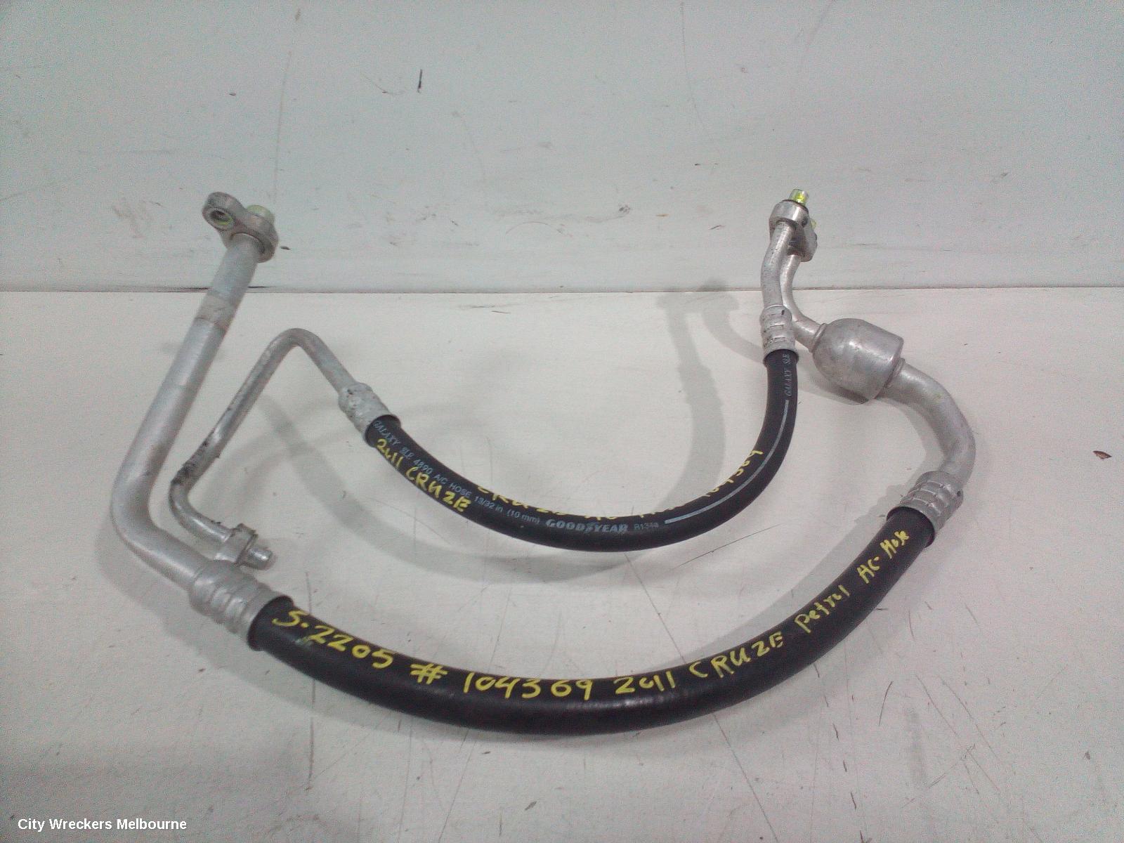 HOLDEN CRUZE A/C HOSES, JH 03/2011 - 01/2017 - Image 1