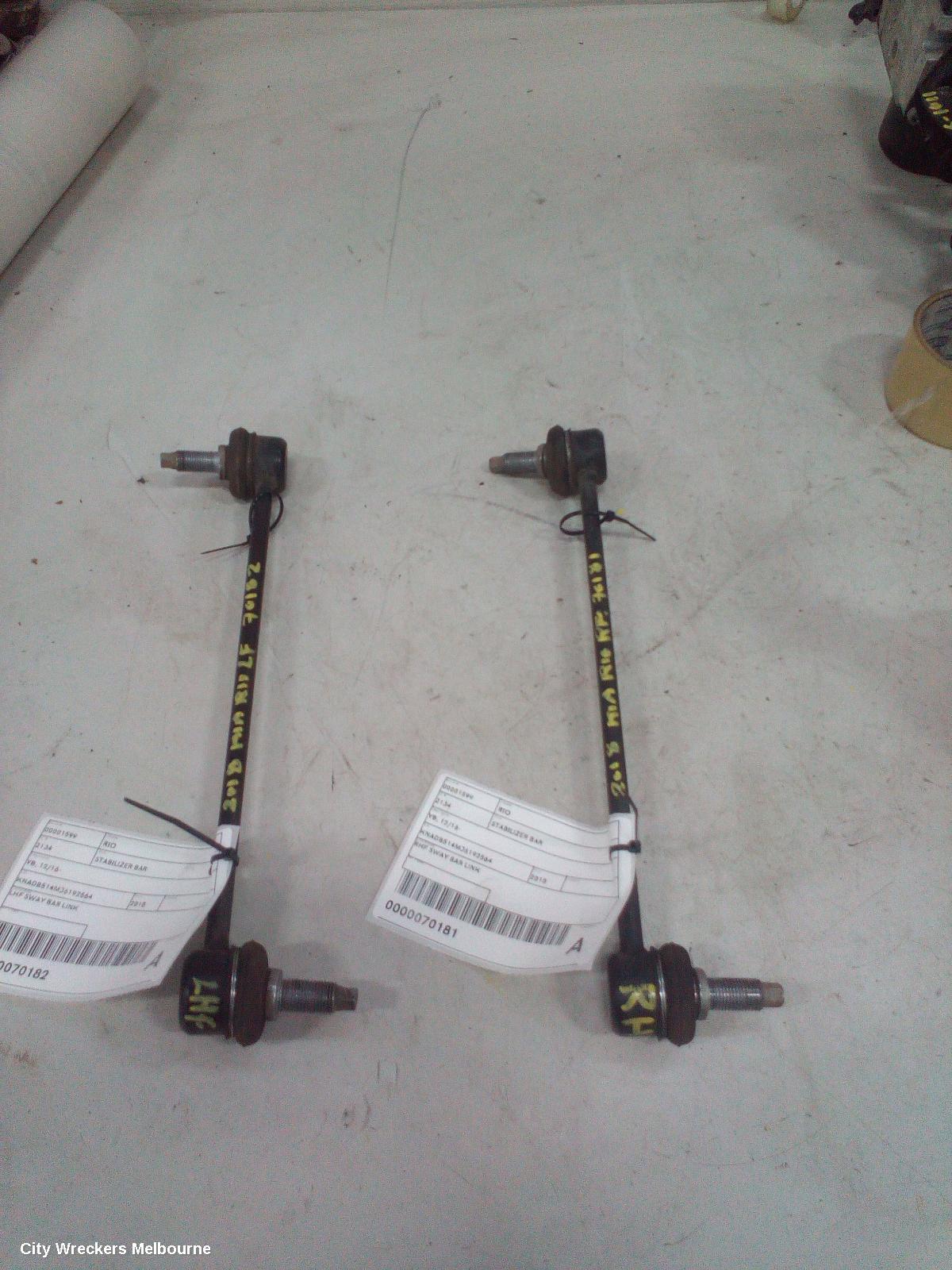KIA RIO STABILISER BAR, YB, 12/2016 - 06/2023 - Image 2