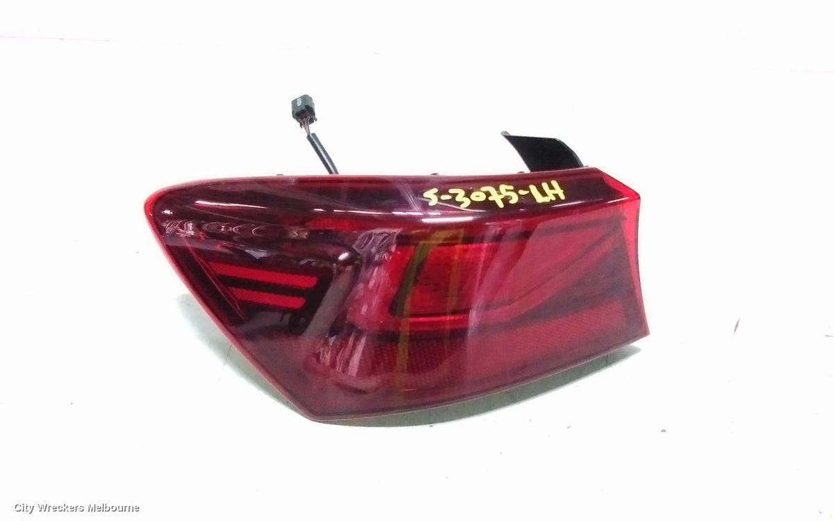 KIA CERATO LEFT TAILLIGHT, BD, IN BODY, SEDAN, NON LED TYPE, 04/2018 - 09/2024 - Image 1
