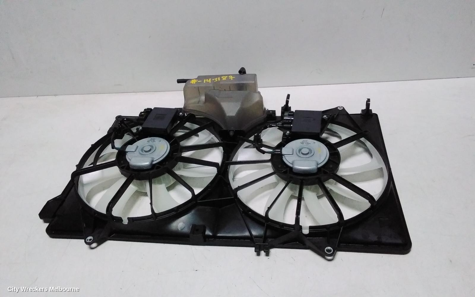 MAZDA CX8 FAN, DUAL FAN ASSY, 2.2, SH-VPTR, DIESEL, BI-TURBO, KG, 05/2018 - 12/2023 - Image 2