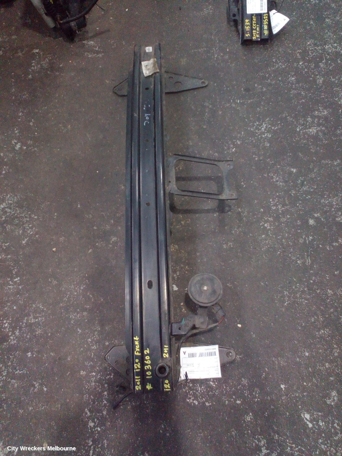 HYUNDAI I20 F/BAR REINFORC/BRACK, MAIN REINFORCEMENT, PB, 07/2010 - 03/2012 - Image 3