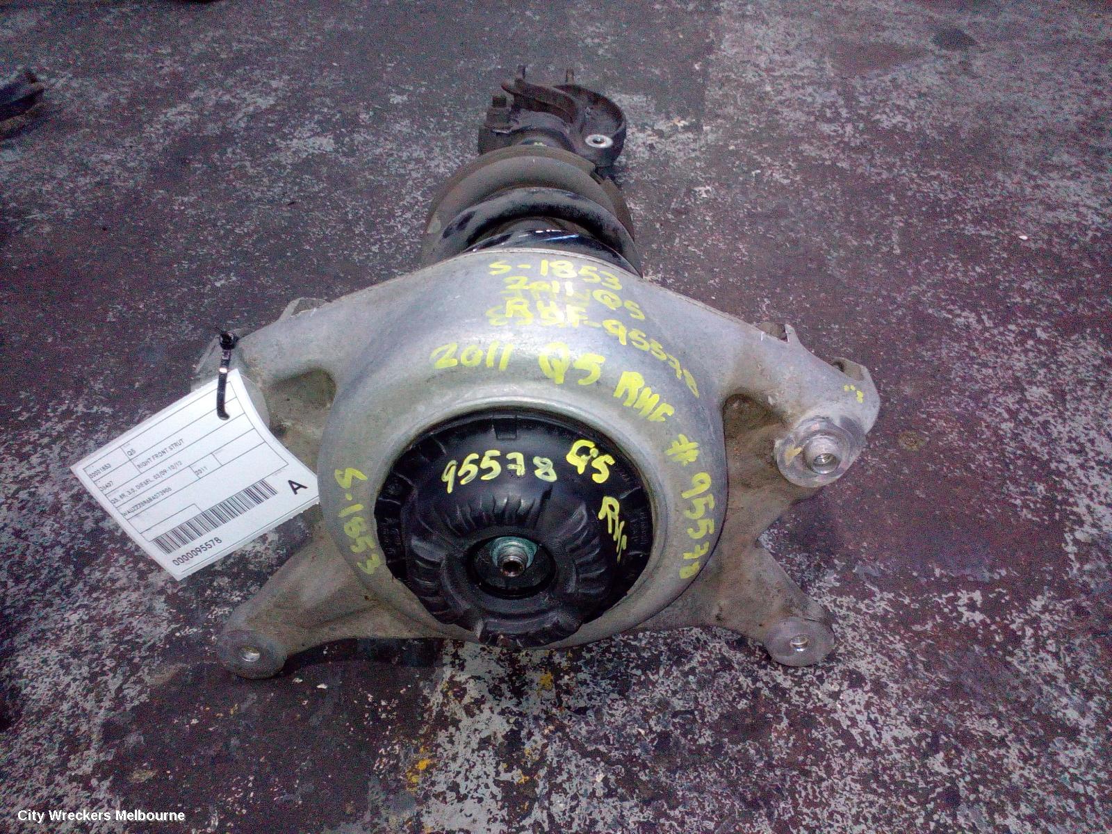 AUDI Q5 RIGHT FRONT STRUT, Q5, 8R, 3.0, DIESEL, 03/2009 - 10/2012 - Image 2
