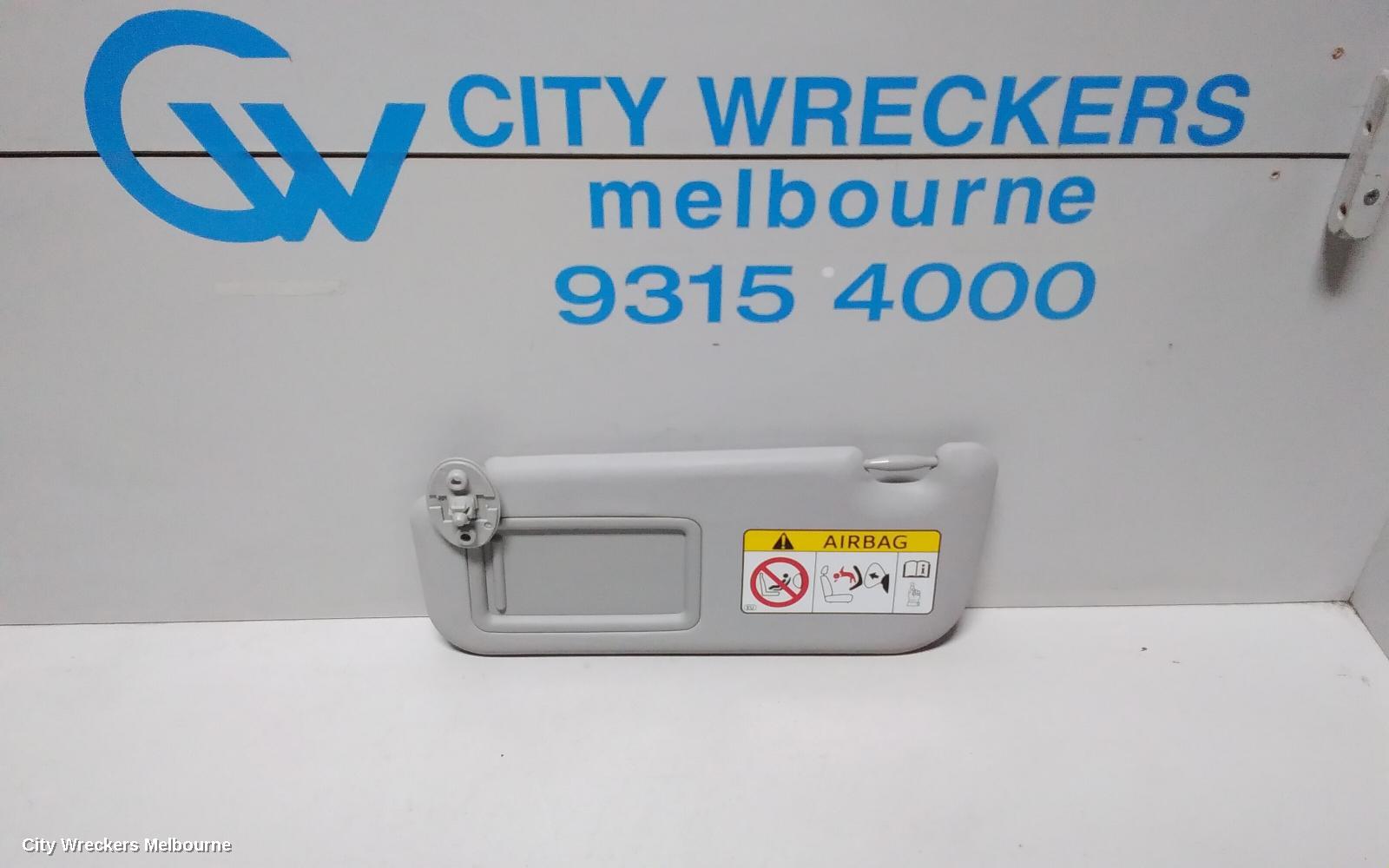 TOYOTA COROLLA SUNVISOR, ZRE182R, LH SIDE, 10/2012 - 06/2018 - Image 1