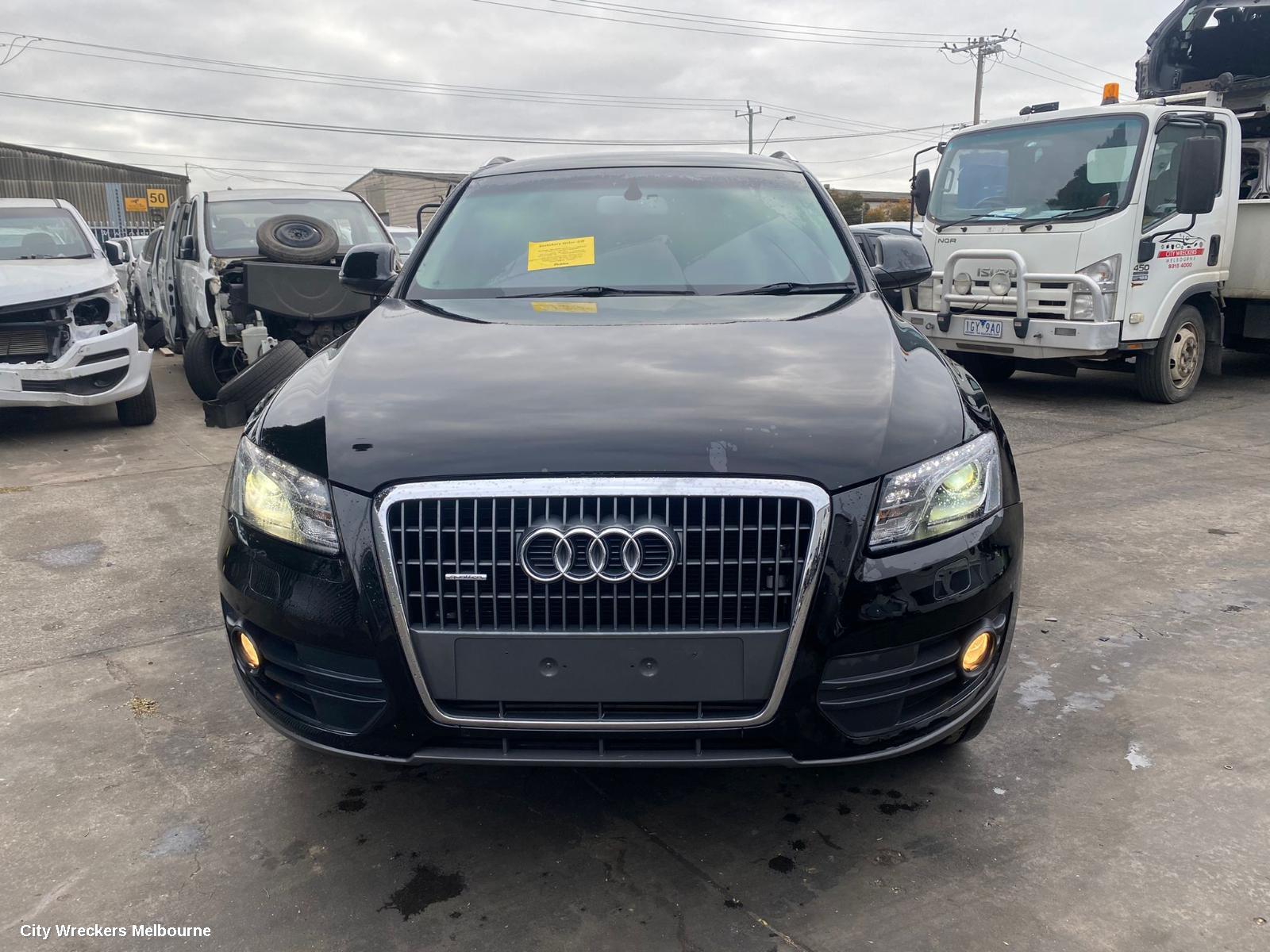 AUDI Q5 REAR BUMPER, Q5, BUMPER BAR (COMPLETE), 8R, NON S-LINE, BLACK, SINGLE EXHAUST TYPE (TWIN PIPE), 03/2009 - 11/2012 - Image 2