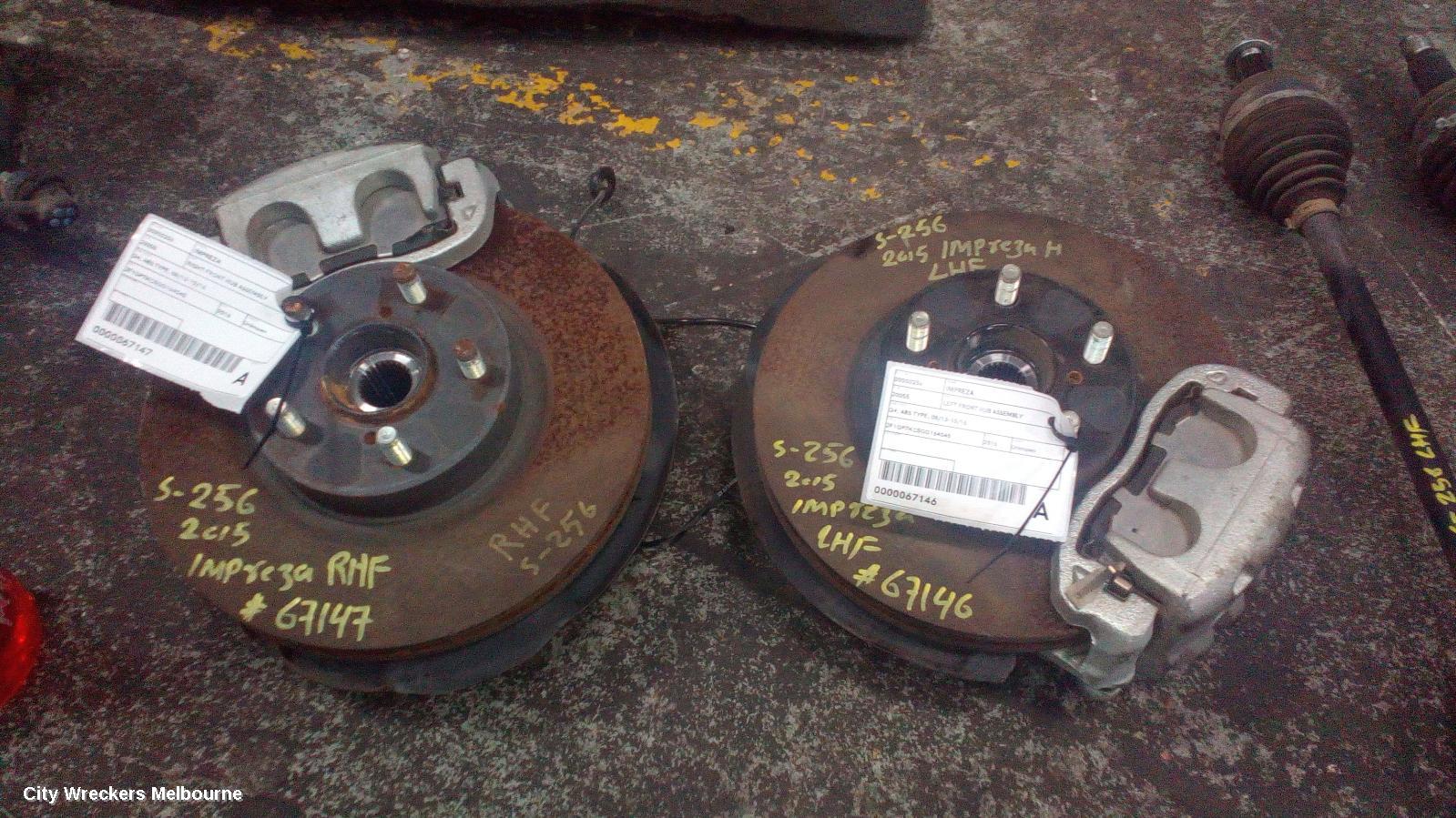 SUBARU IMPREZA LEFT FRONT HUB ASSEMBLY, G4, ABS TYPE, 08/2013 - 10/2016 - Image 2