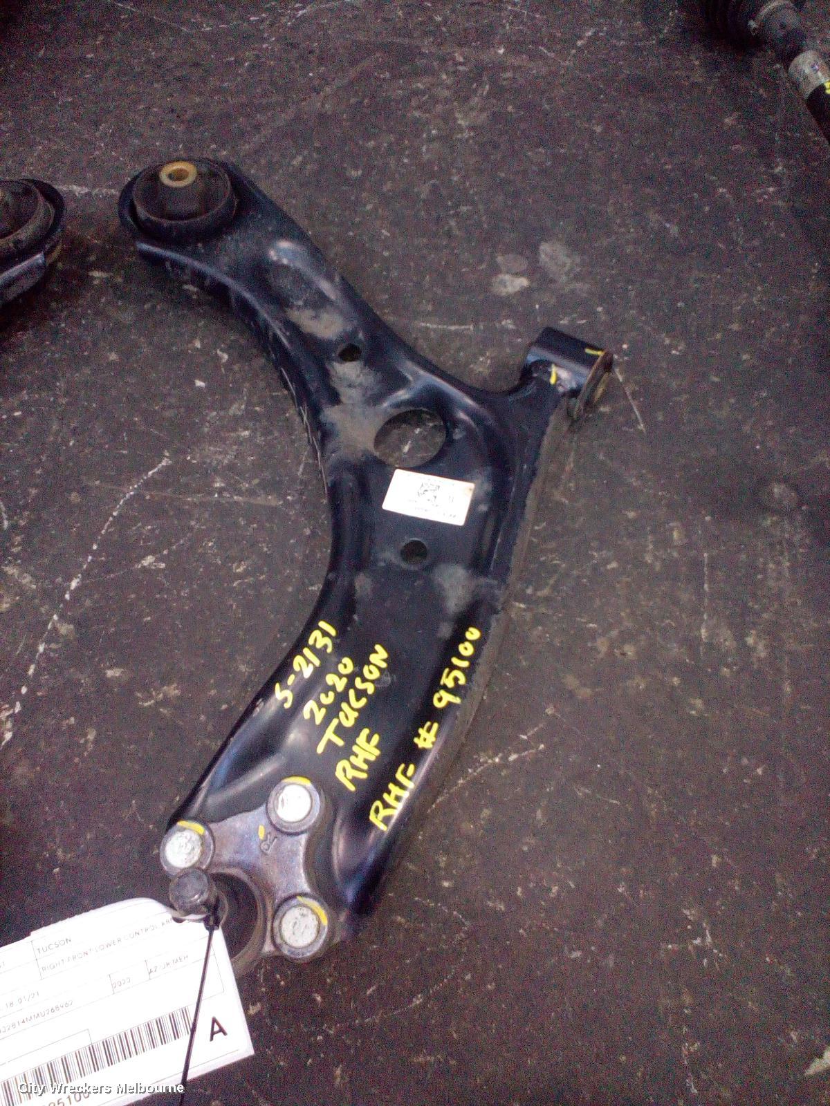 HYUNDAI TUCSON RIGHT FRONT LOWER CONTROL ARM, TL, 06/2018 - 01/2021 - Image 3