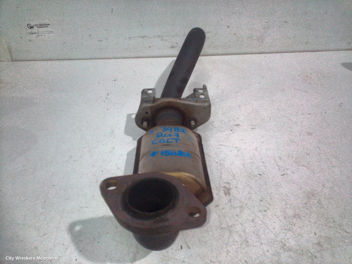 MITSUBISHI COLT CATALYTIC CONVERTER, UNDER CAR, RG, 01/2002 - 11/2011 - Image 1