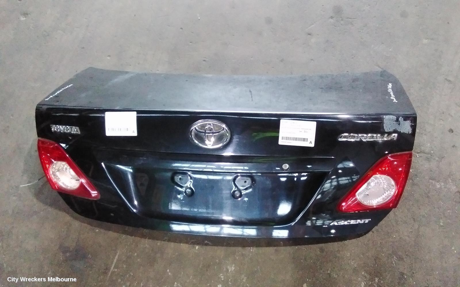 TOYOTA COROLLA BOOTLID/TAILGATE, BOOTLID, ZRE152R, SEDAN, ASCENT, NON SPOILERED TYPE, 03/2007 - 04/2010 - Image 2