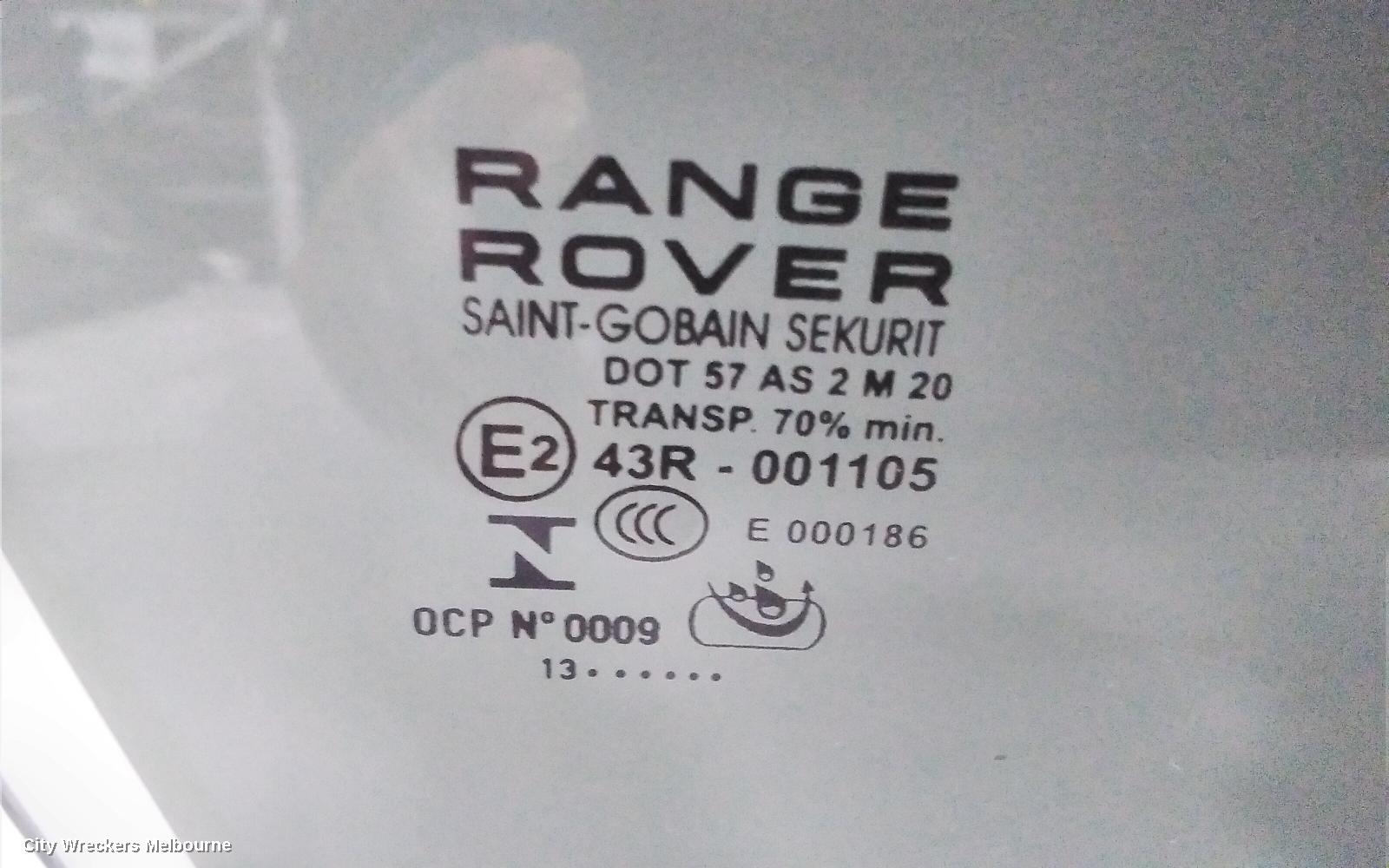 LAND ROVER RANGEROVER EVOQUE RIGHT FRONT DOOR WINDOW, L538, 11/2011 - 01/2019 - Image 2