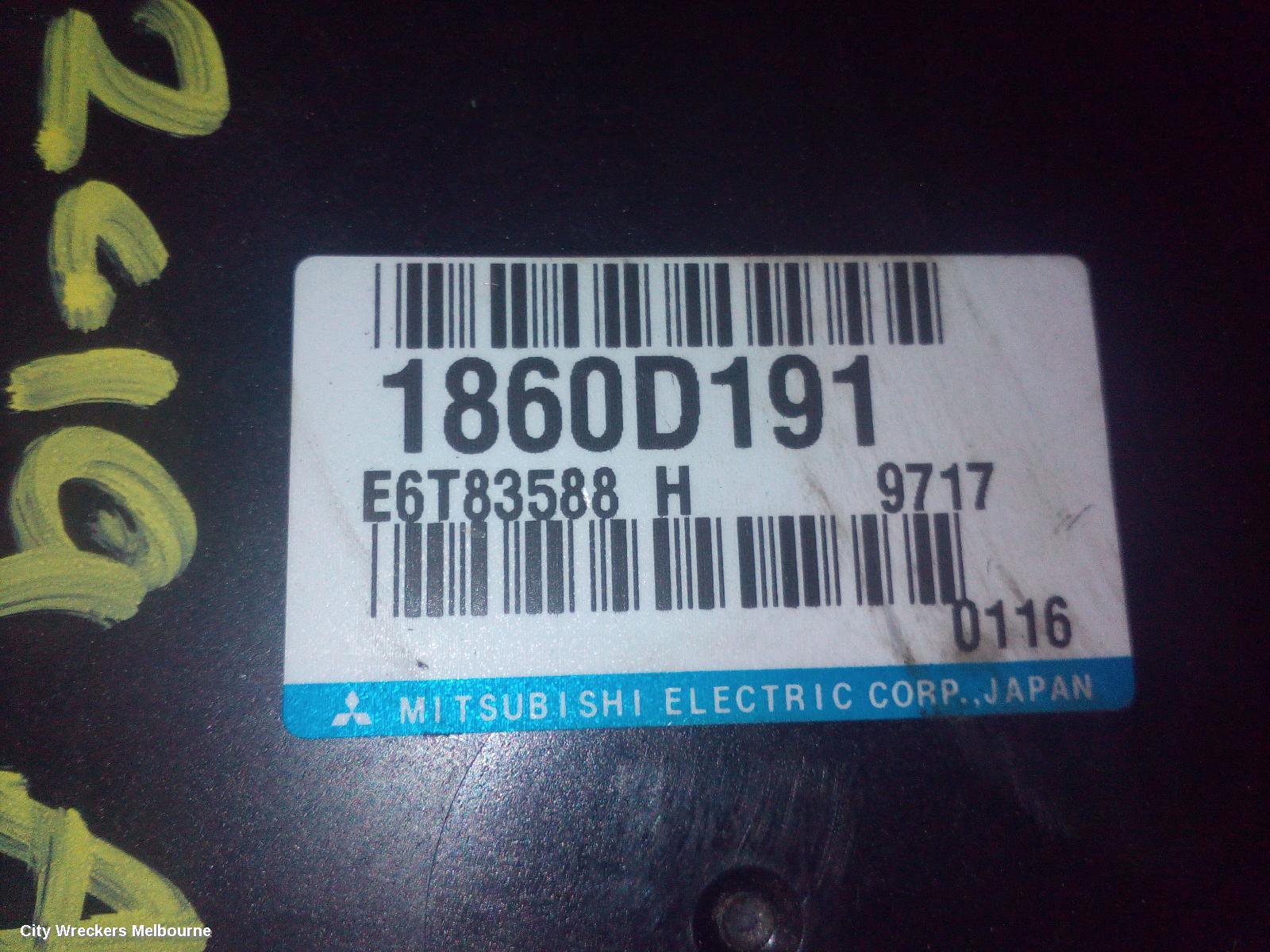 MITSUBISHI ASX ECU, ENGINE ECU, PETROL, AUTO T/M, ECU ONLY, XB-XC, 09/2012 ONWARDS - Image 1