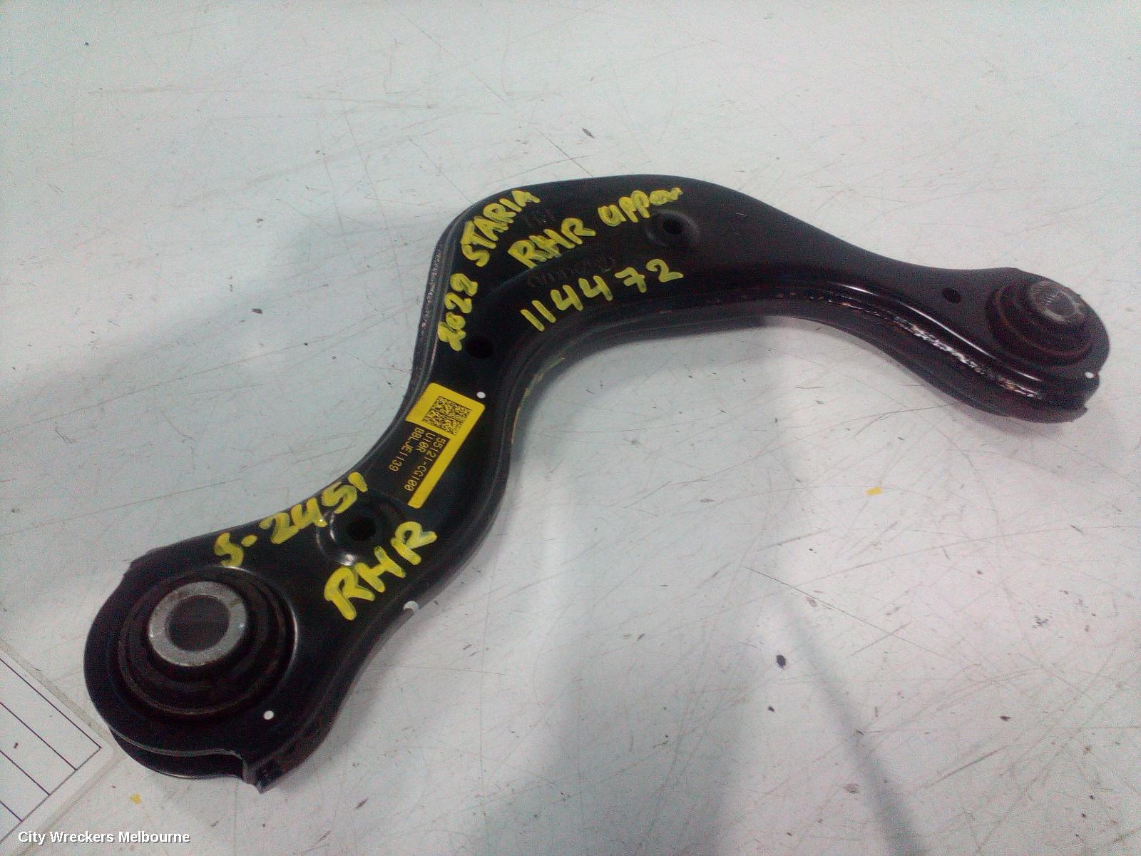 HYUNDAI STARIA RIGHT REAR TRAILING ARM, US4, UPPER FRONT CONTROL ARM, 04/2021 ONWARDS - Image 2