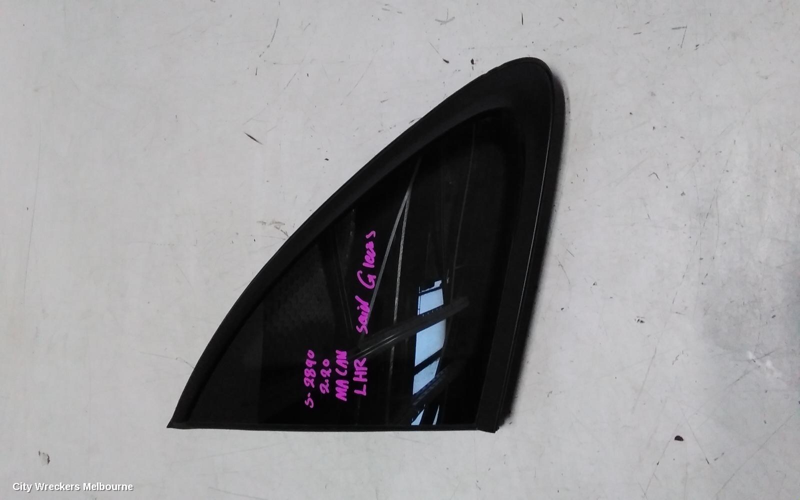 PORSCHE MACAN LEFT REAR SIDE GLASS, 95B, 06/2014 - 12/2025 - Image 1