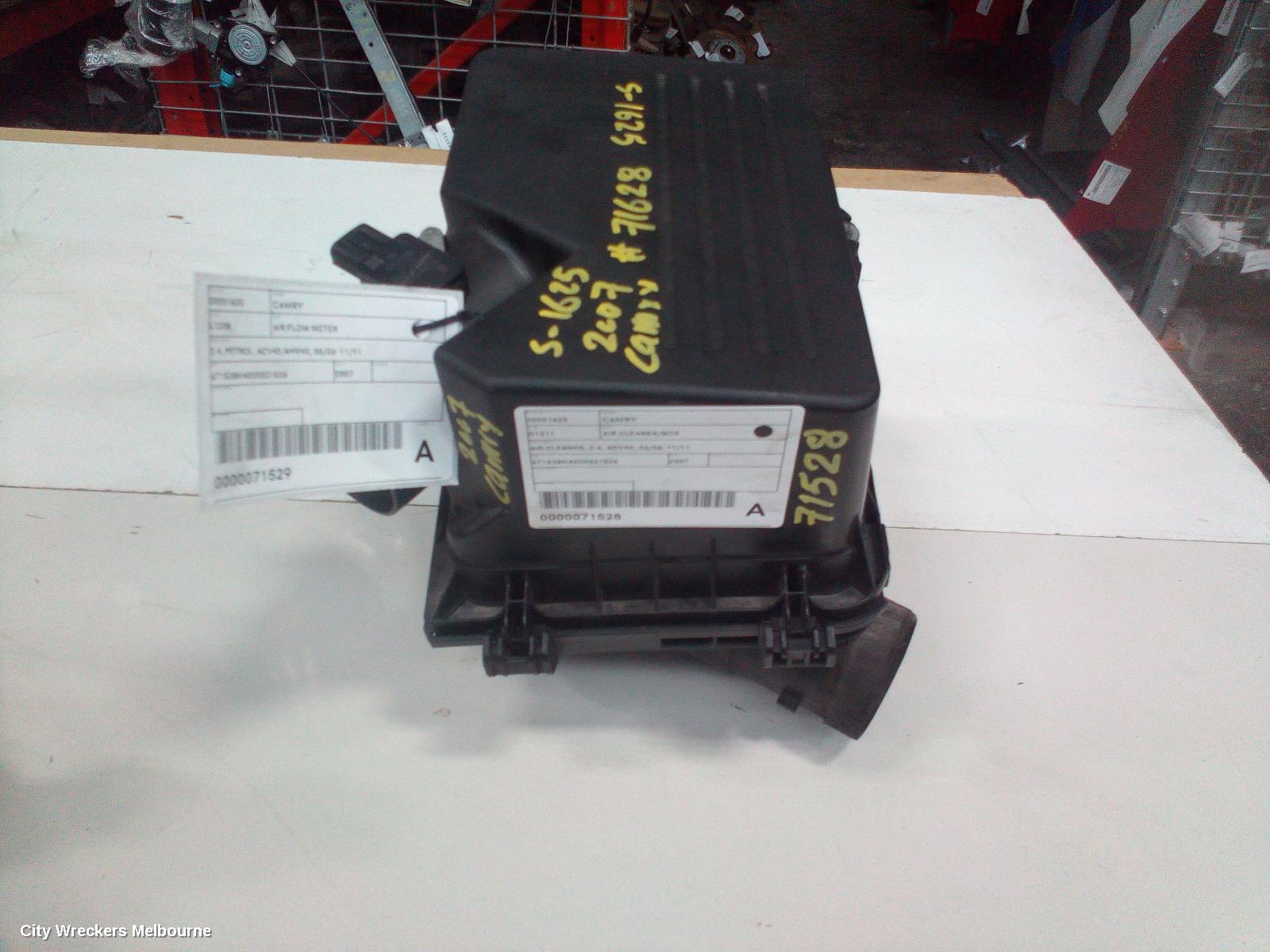 TOYOTA CAMRY AIR CLEANER/BOX, AIR CLEANER, 2.4, ACV40, 06/2006 - 11/2011 - Image 1