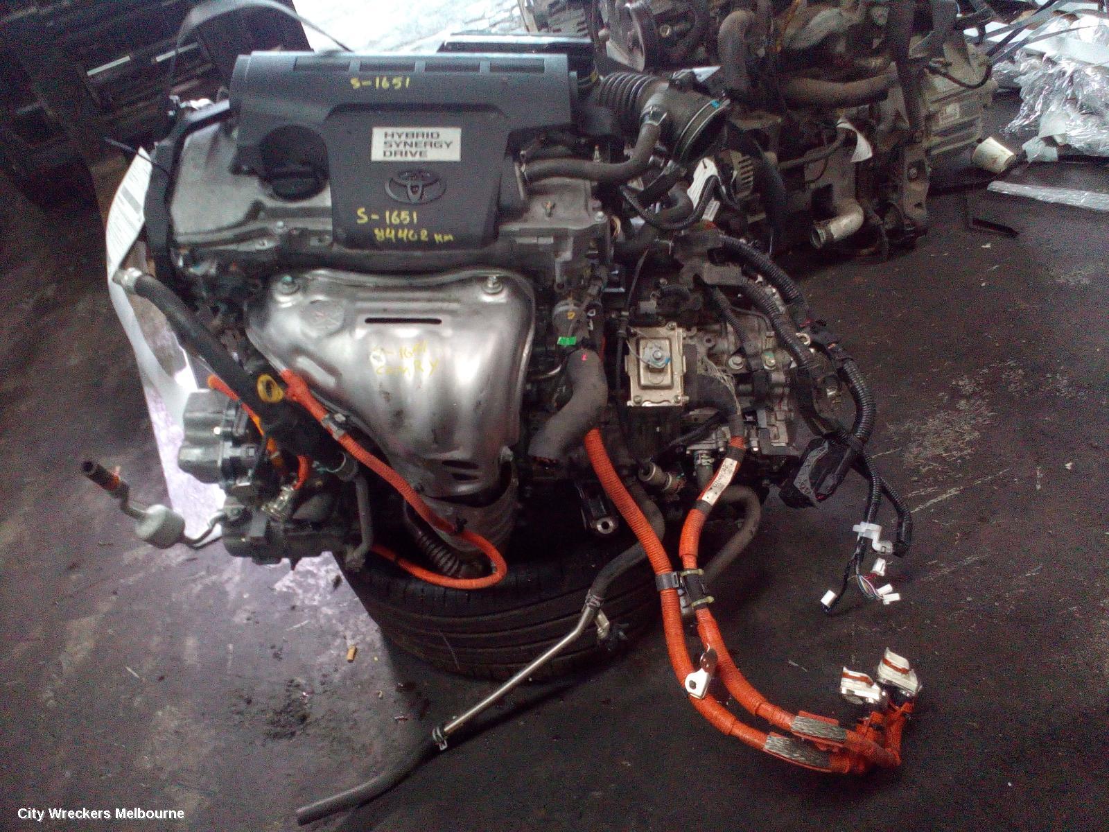 TOYOTA CAMRY TRANS/GEARBOX, AUTO, PETROL, 2.5, 2AR-FXE, HYBRID, AVV50, 03/2012 - 10/2017 - Image 2