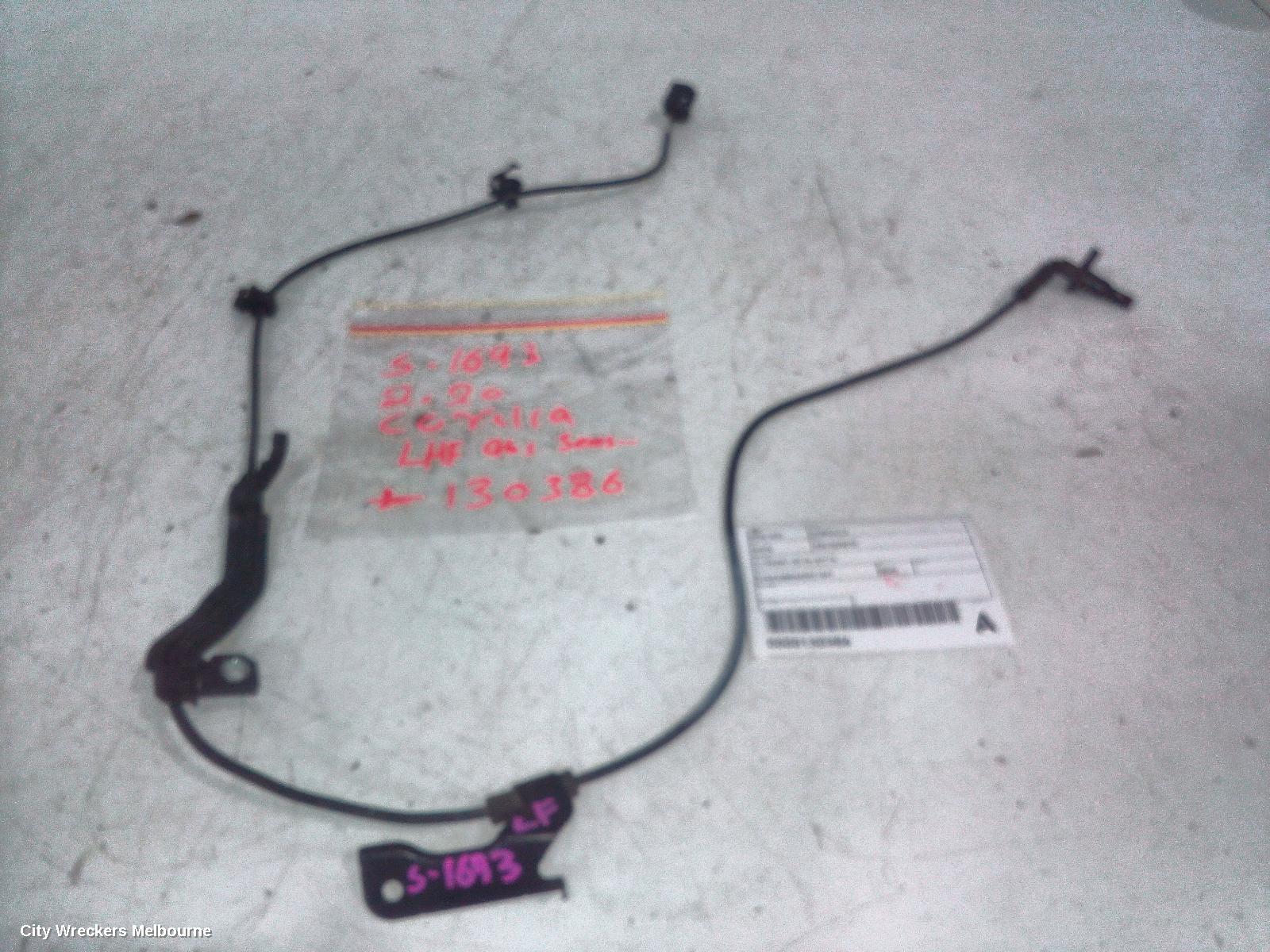 TOYOTA COROLLA ABS SENSOR, LH FRONT, E210, 07/2018 ONWARDS - Image 1