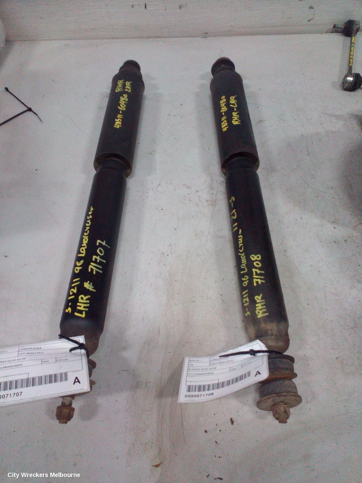 TOYOTA LANDCRUISER LEFT REAR STRUT, 80 SERIES 05/1990 - 03/1998 - Image 2